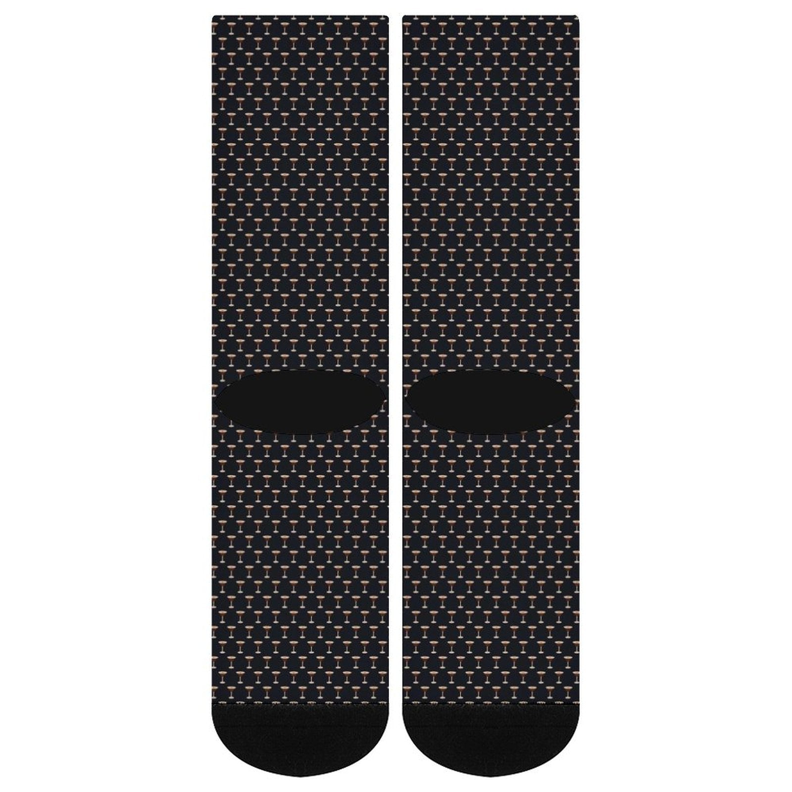 ESPRESSO MARTINIS Prined socks Gifts for Men Women