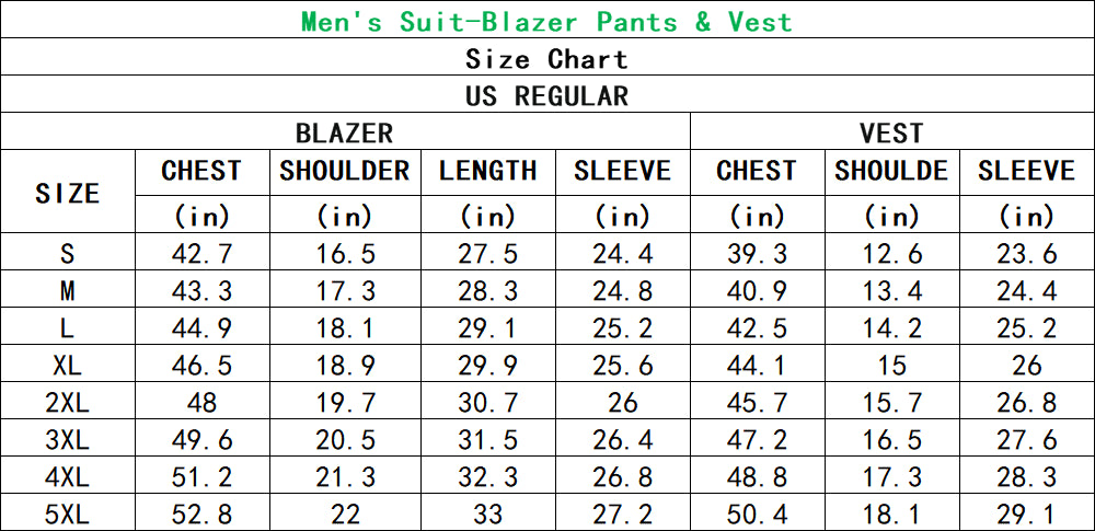 Tropical plants Men's Party Costumes-Theme Party 2 or 3pcs Suit set-Blazer Pants & Vest
