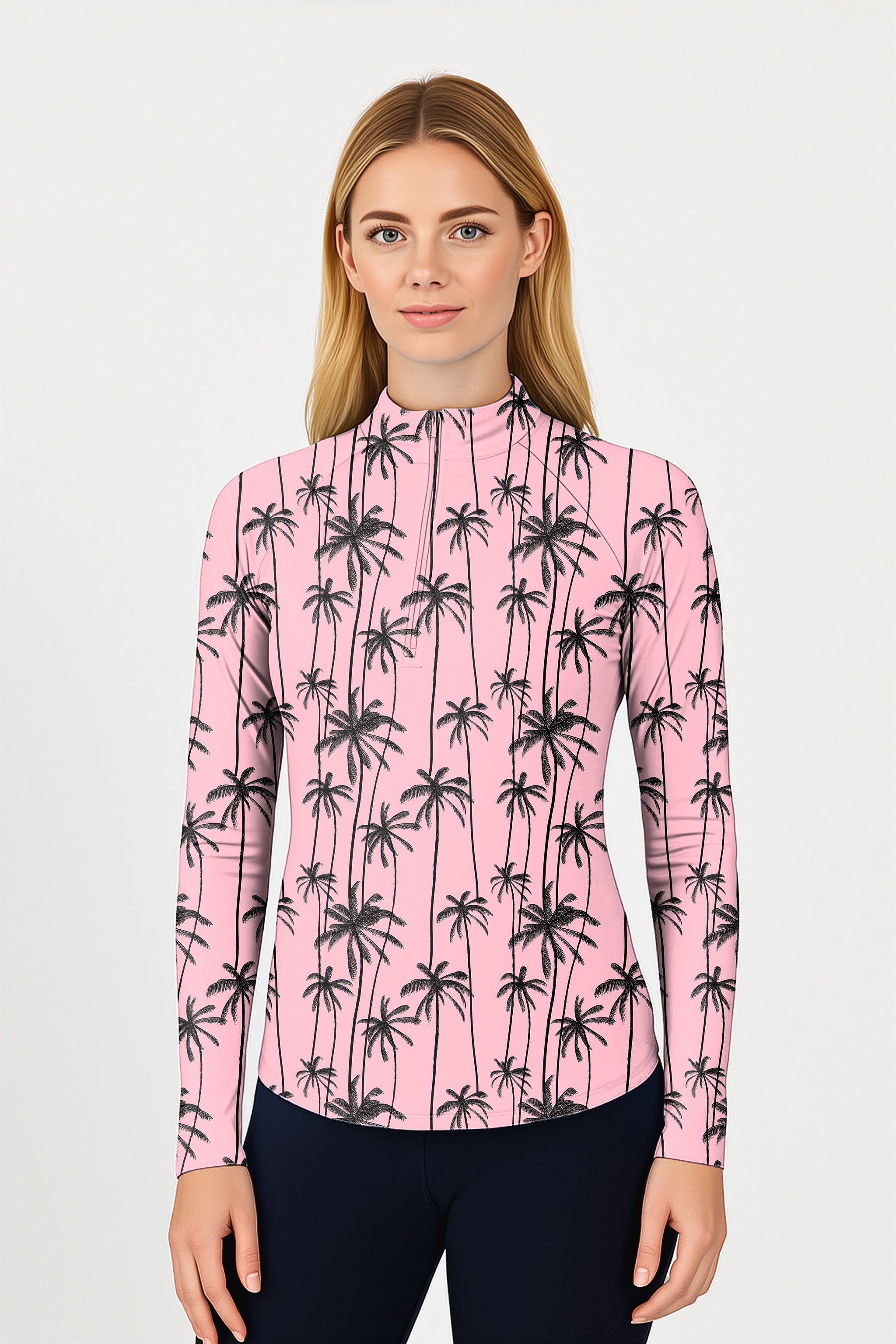 Miami Palms  Women's Golf Active 3/4 Zip Top