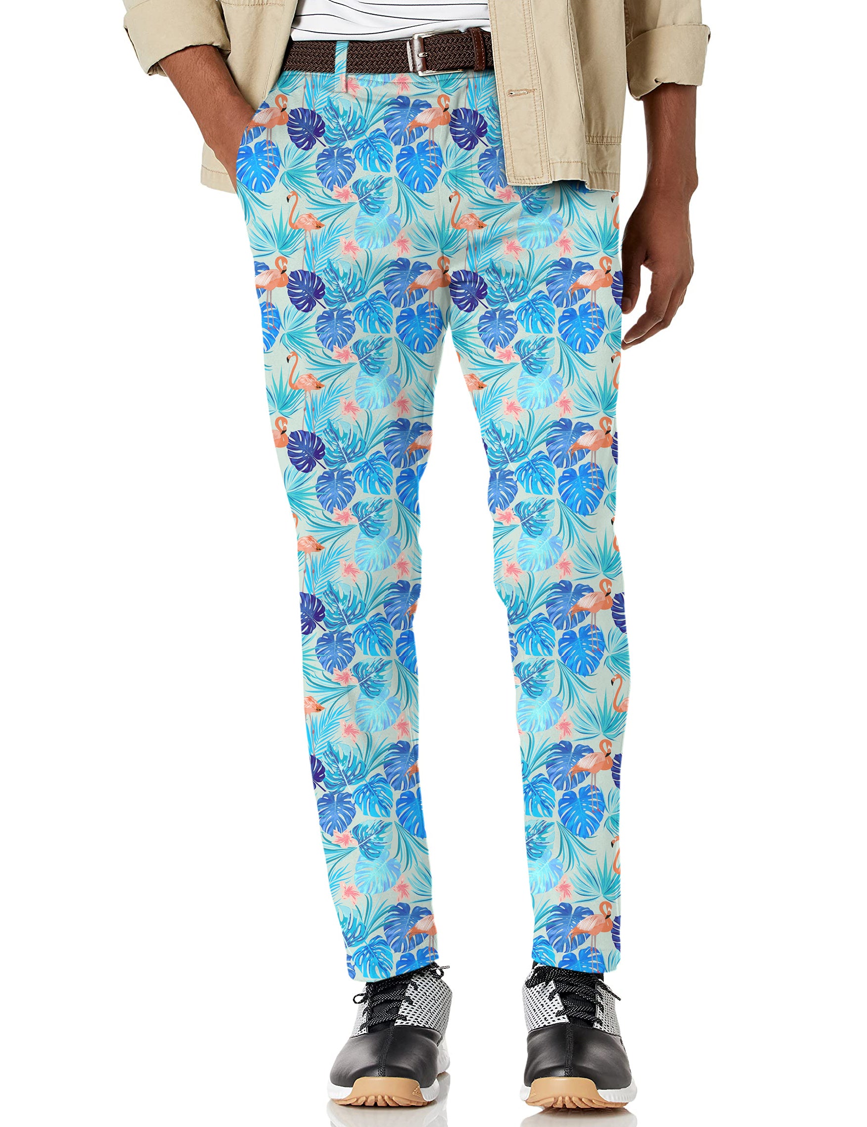 Men's Cool Flamingos Stretch Golf pants trousers