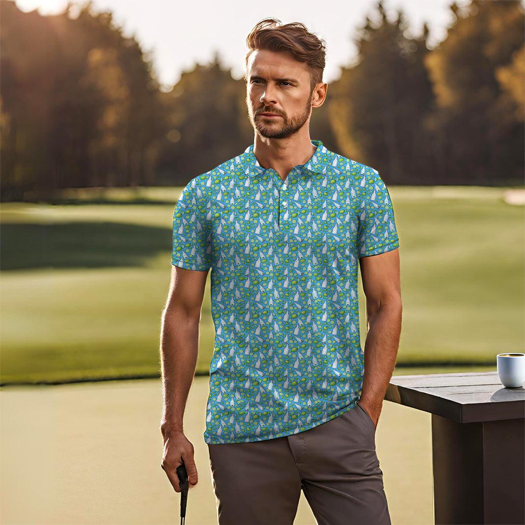 Men's Tequila Summer golf polo