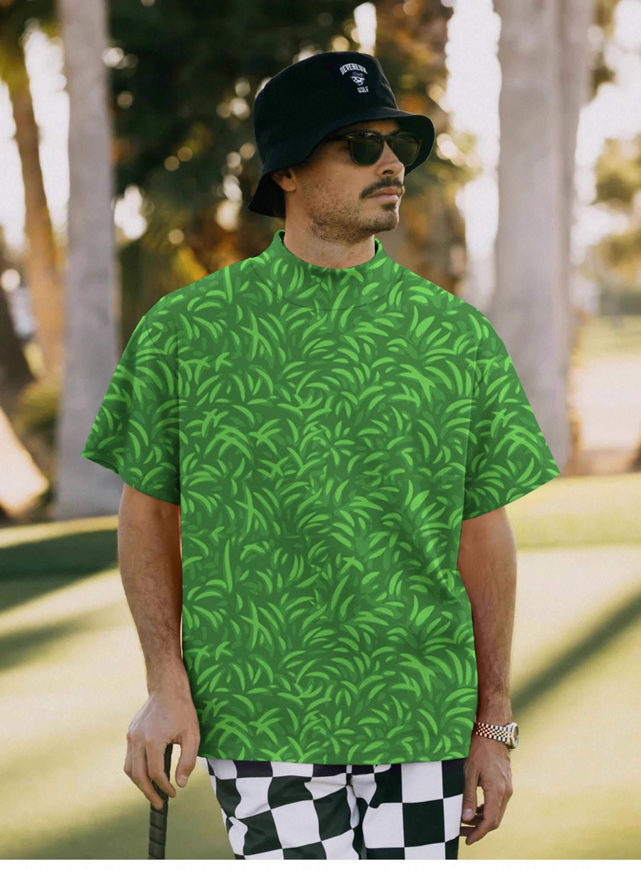 Men's On The Greens Pullover High neck Long/Short sleeve T-Shirt