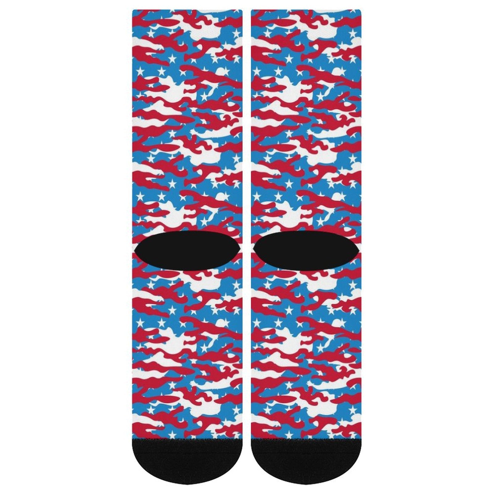 Patriotic Camo Prined Sock Gifts for Men Women