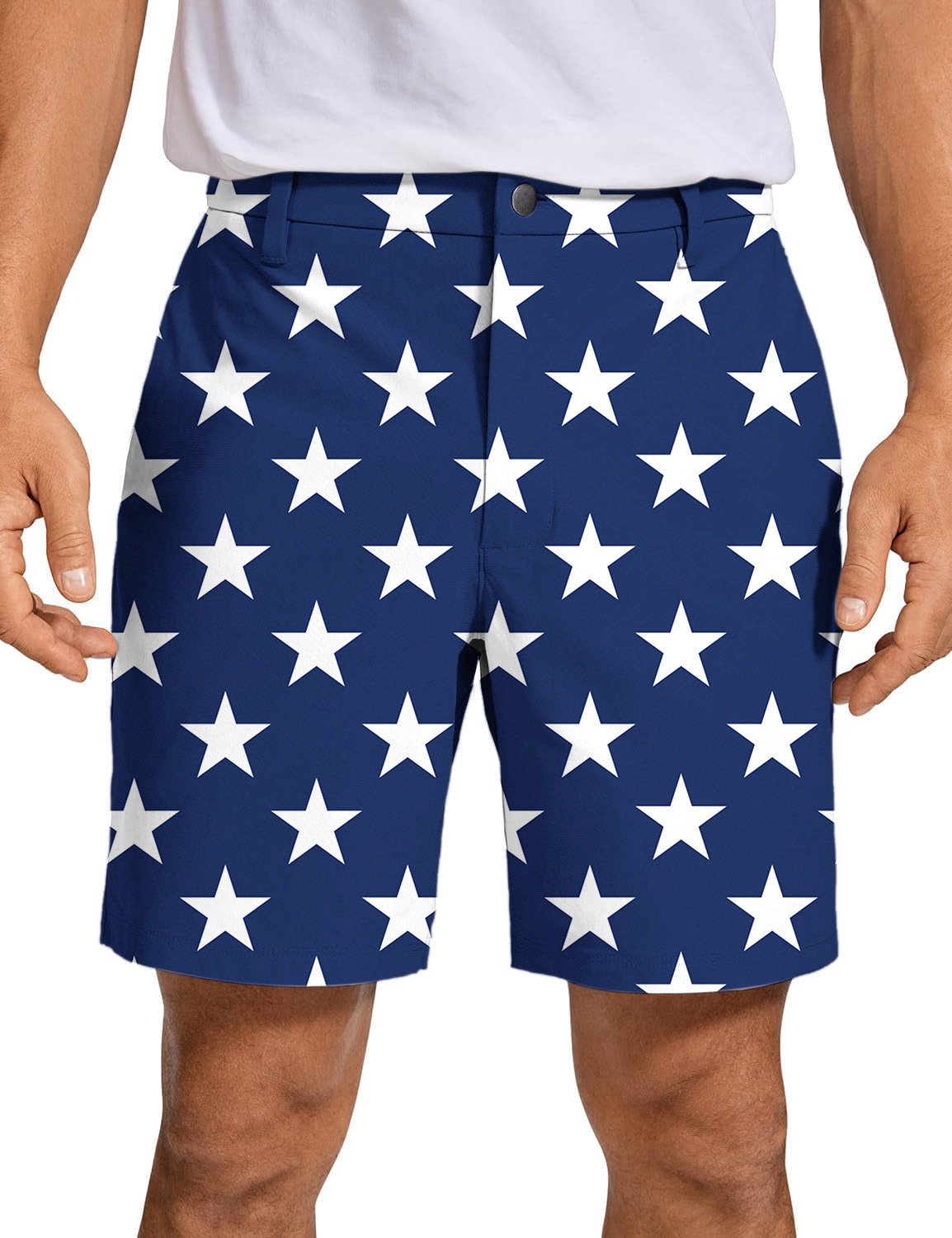 Men's Proud Stars Golf Shorts