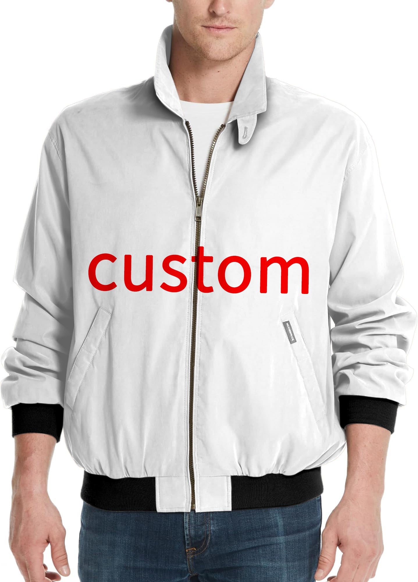 Custom Own Logo Men's Golf Windbreaker Light Jacket