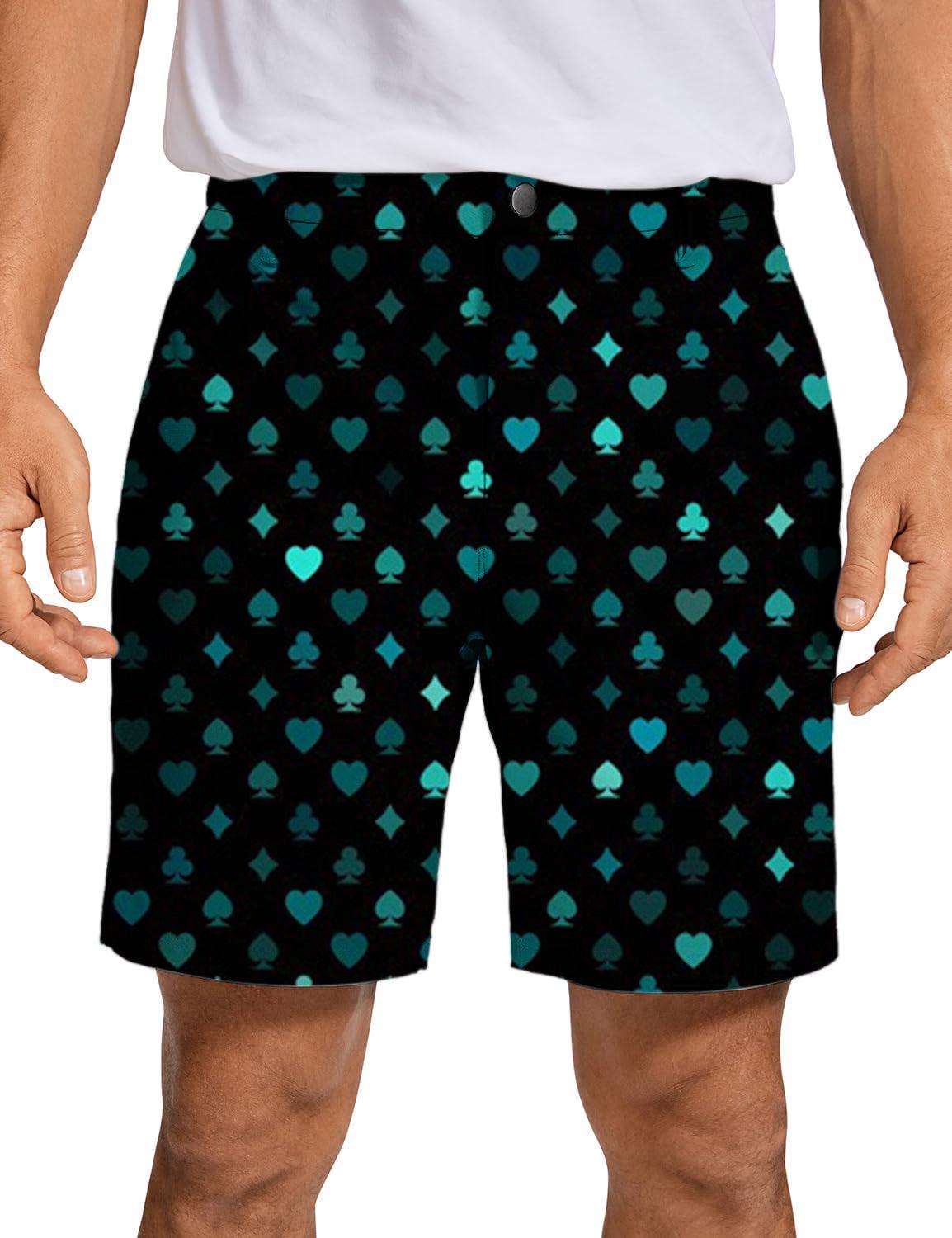 Men Suited Up Golf Shorts