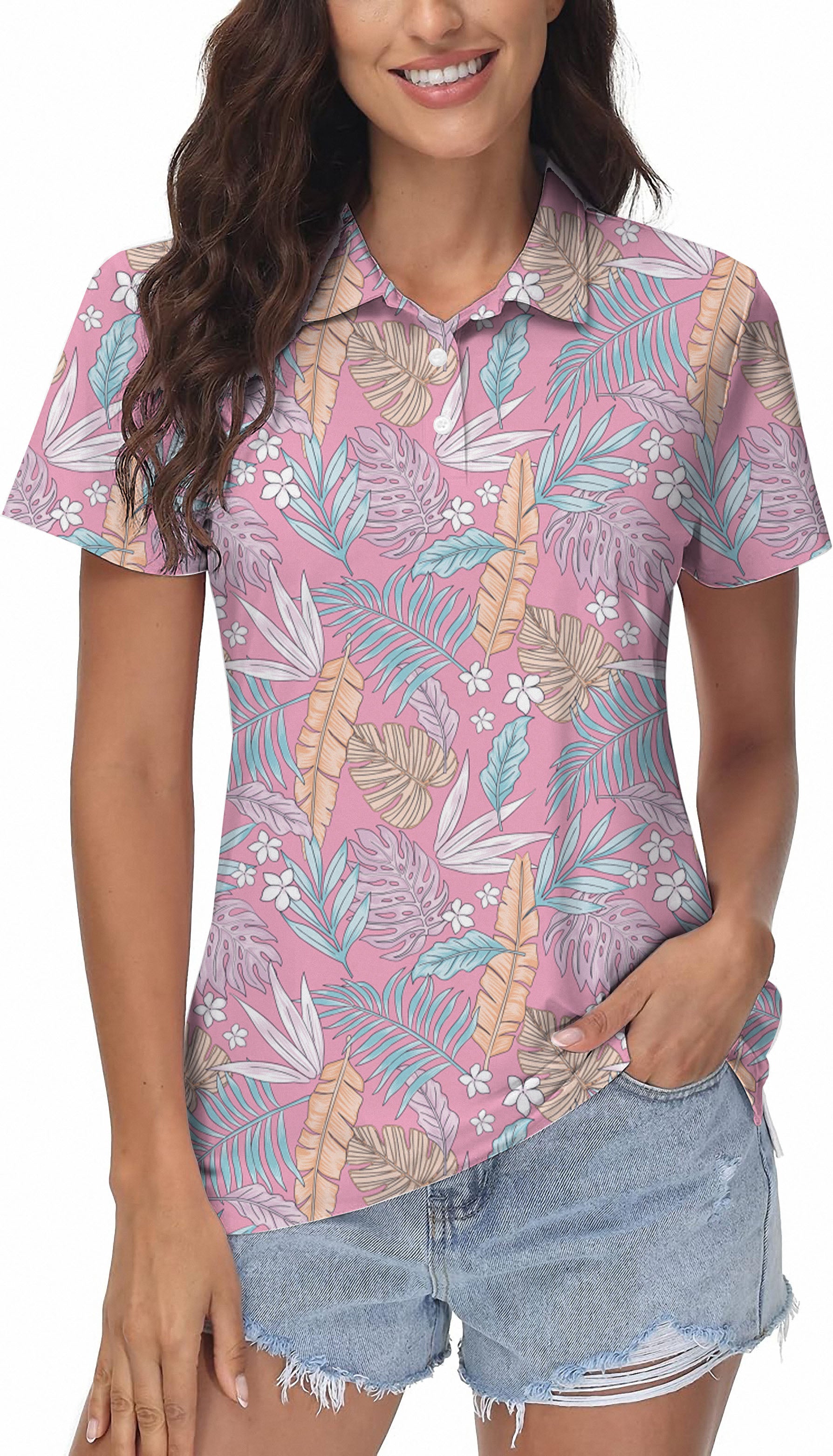 Feathered Paradise Women's Golf Polo