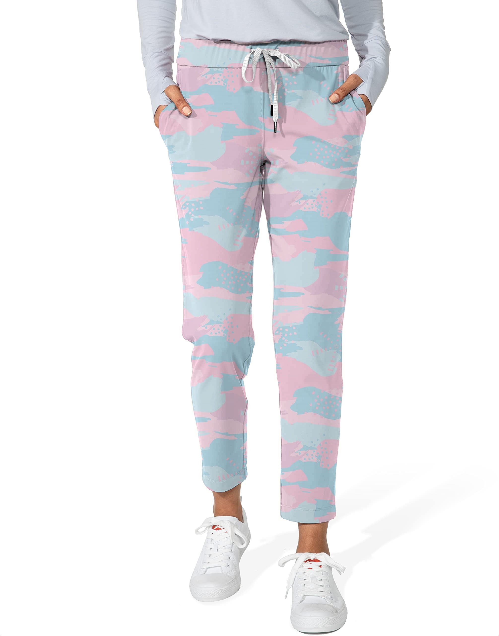 URBAN INSPIRED-Women's 7/8 Stretch Ankle Golf Pants
