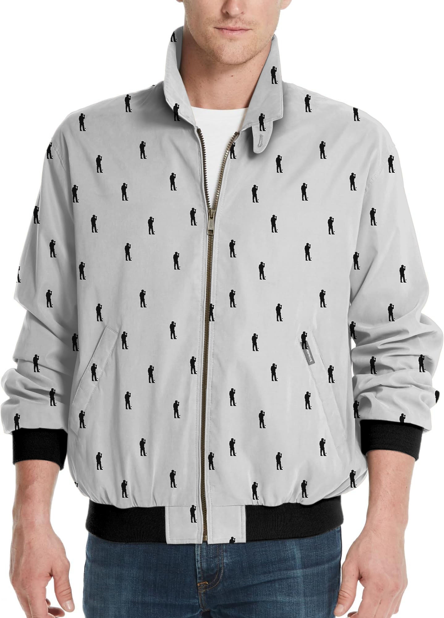 Beers on the course-Men's Golf Windbreaker Light Jacket