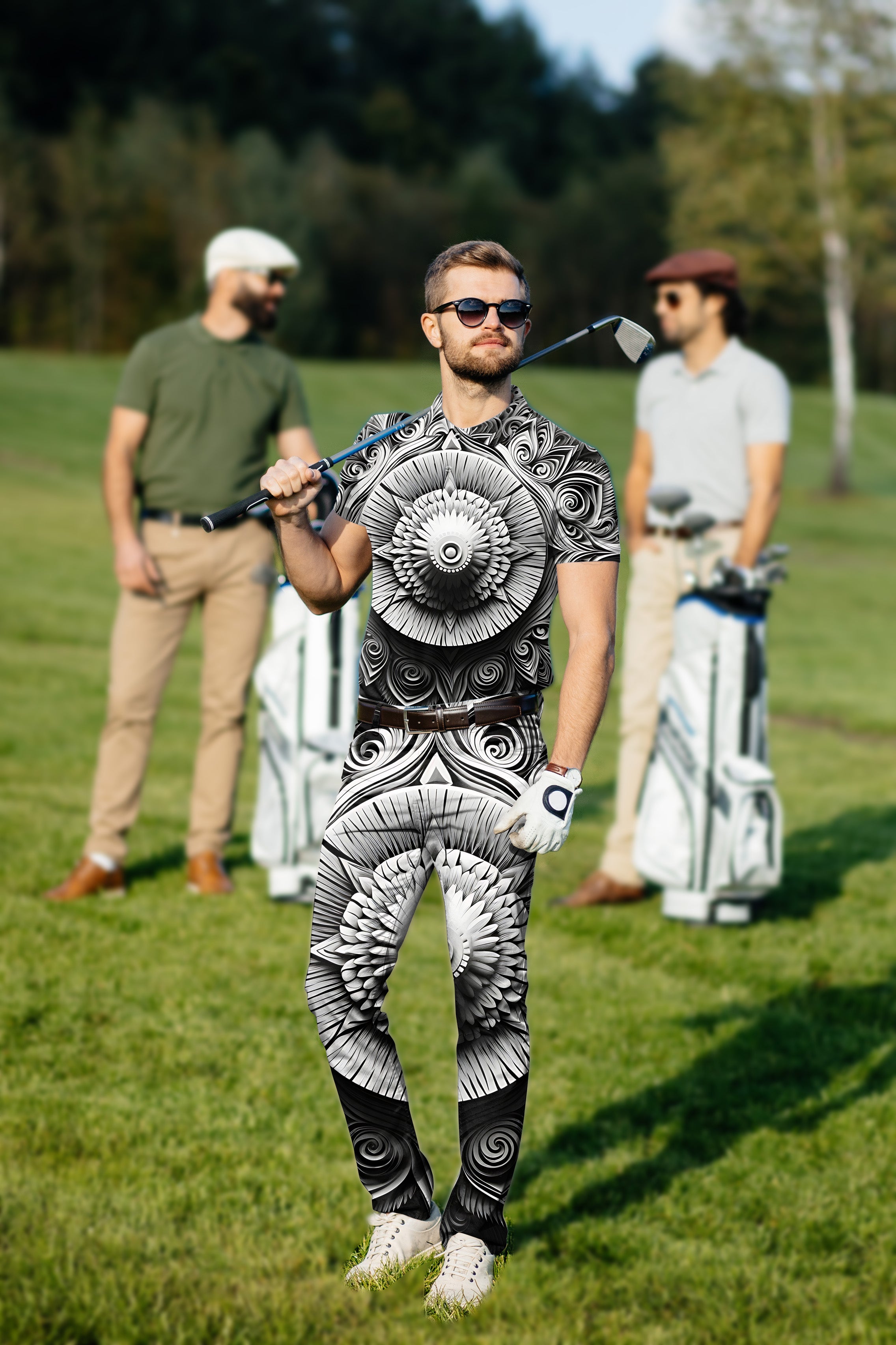 Men's Golf Set Polo+Pants Artistry Motion