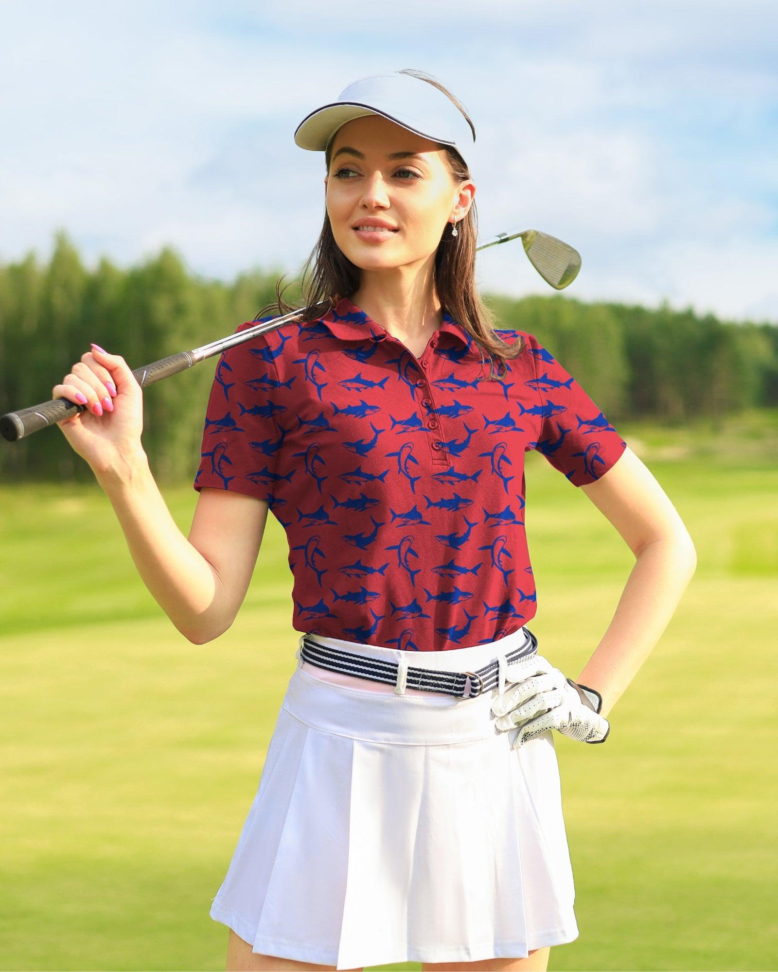 Underwater Frenzy Women's Golf Polo