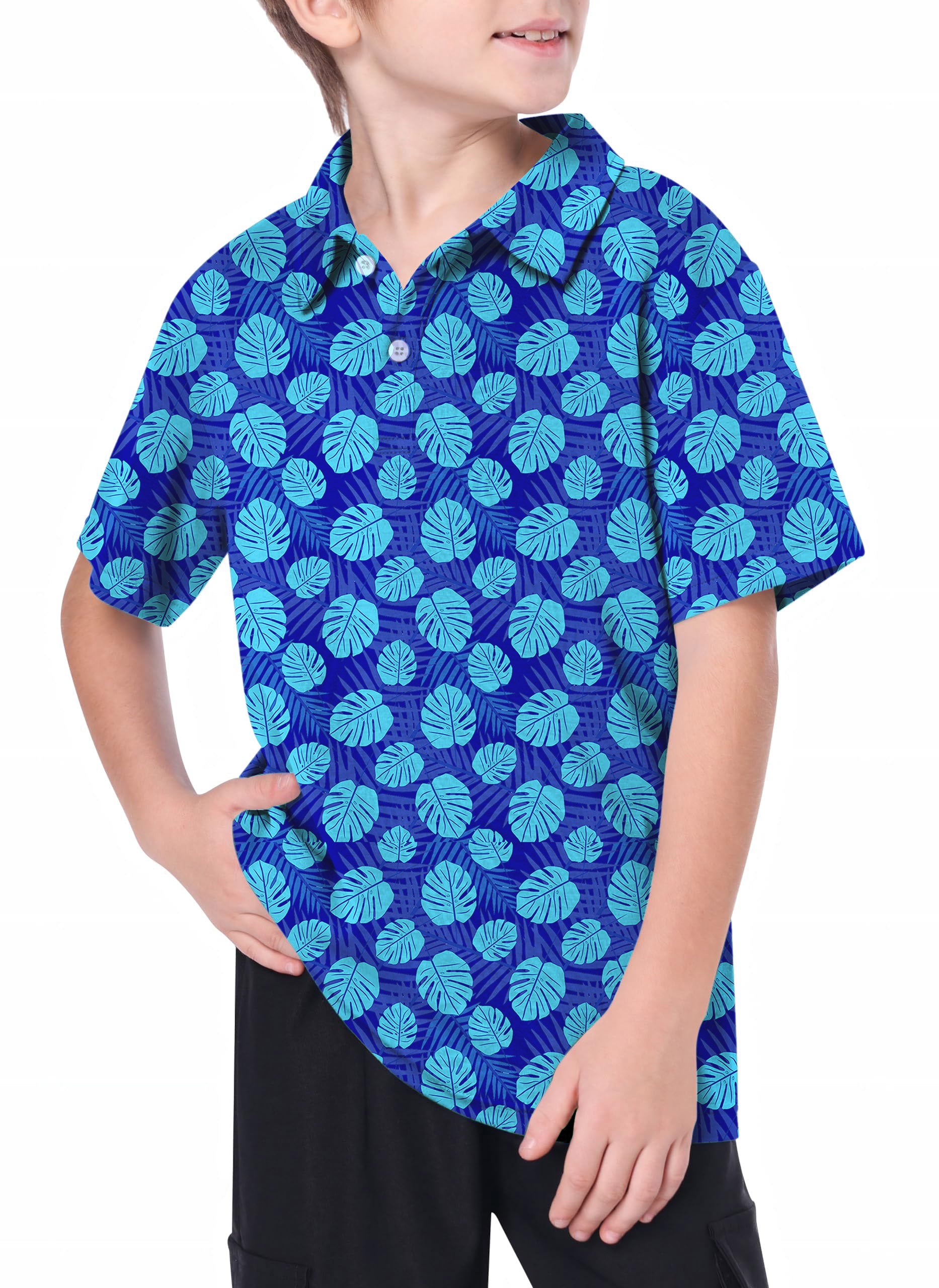 Youth Aloha Havana Golf Polo