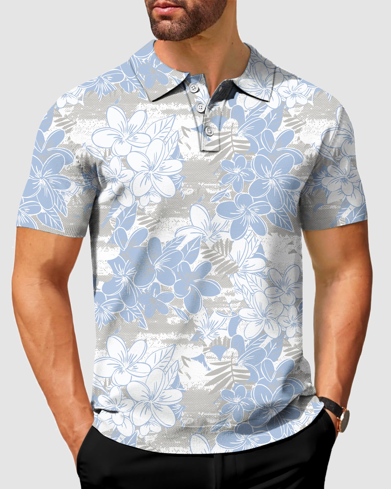 Men's Tropical Mist Golf Polo