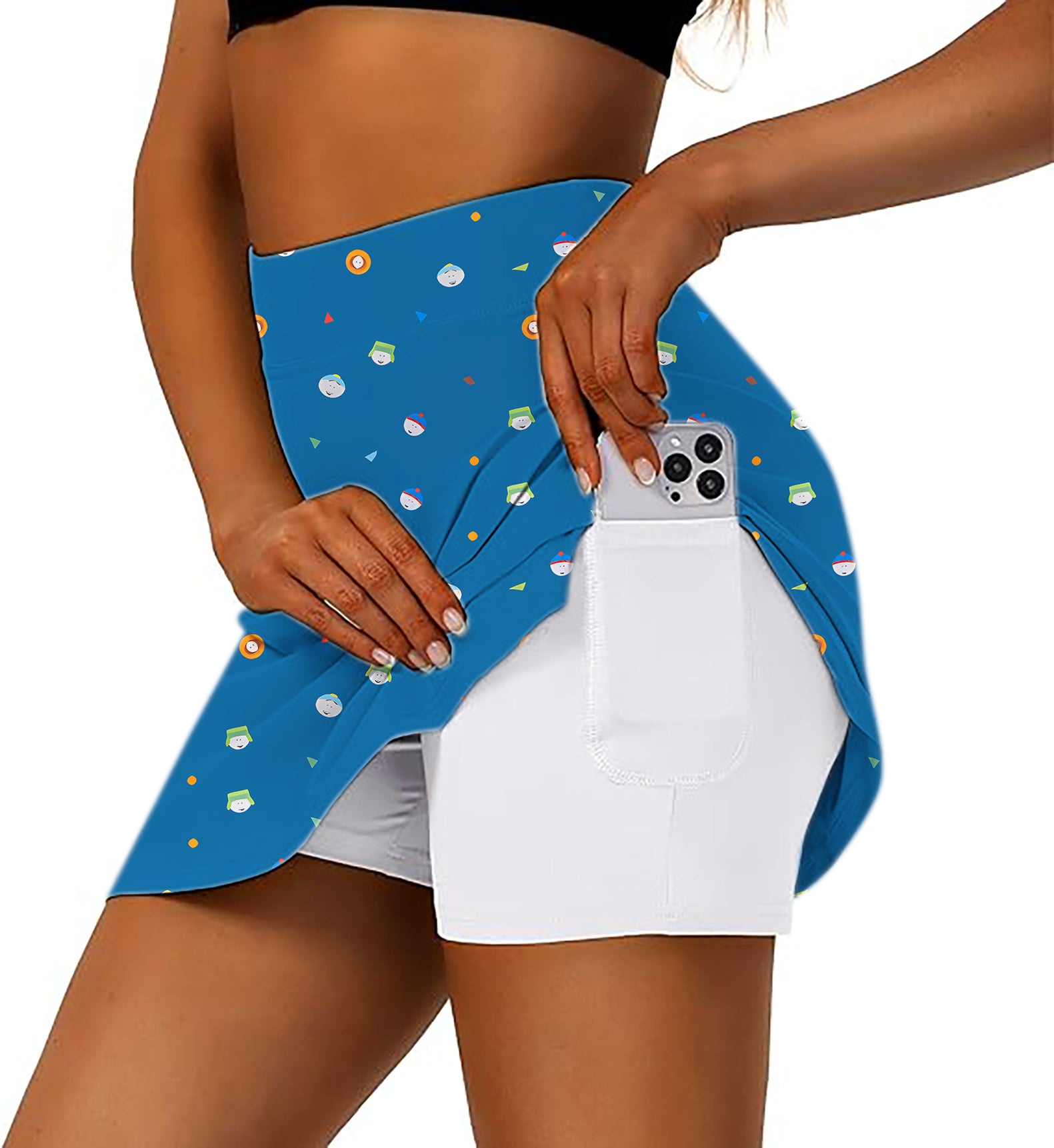 Women's South Park Golf Skirts Inner Shorts Pocket