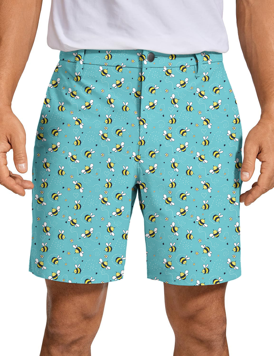 Men's Bumble Bee Golf Shorts