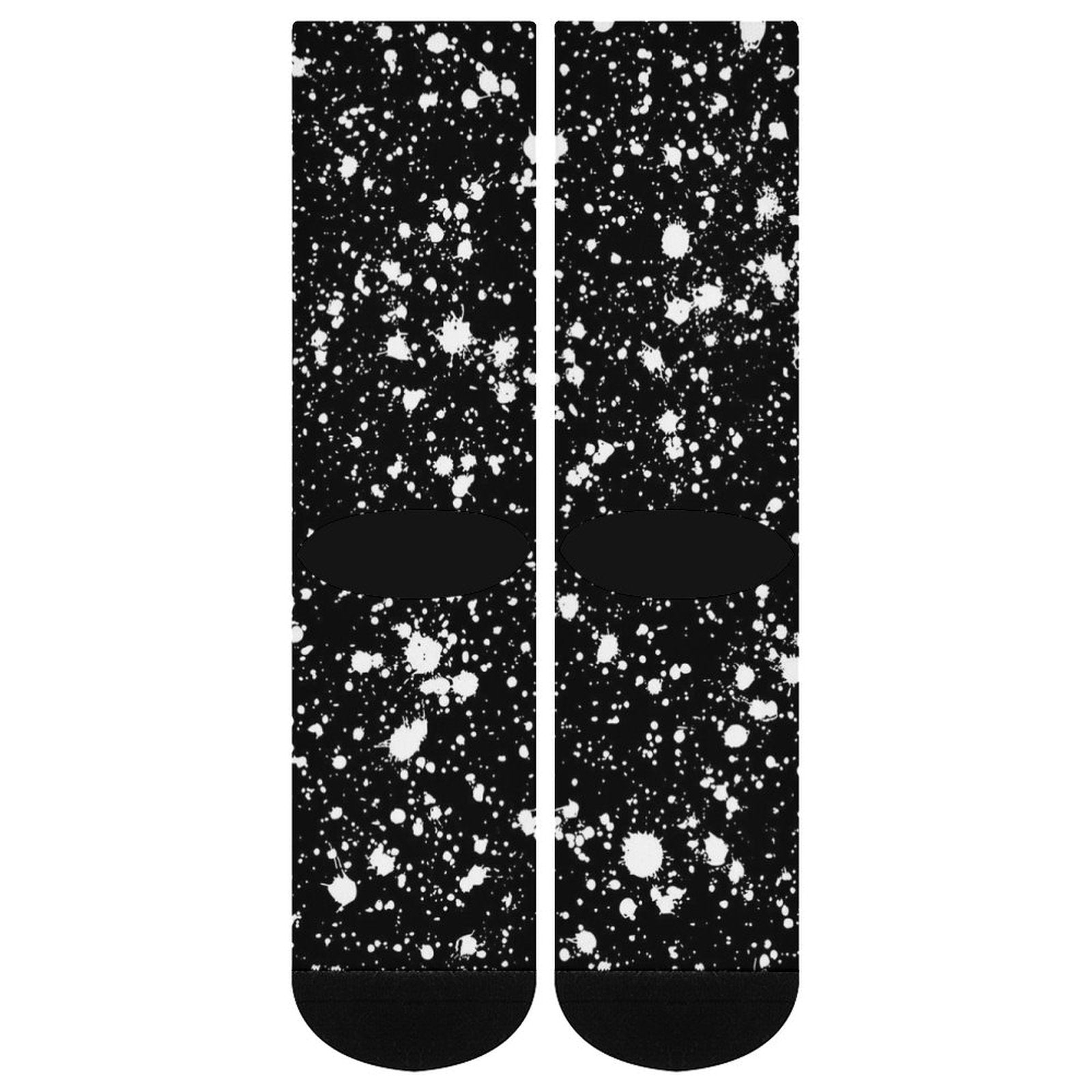 ZEBRA SPLATTER Prined socks Gifts for Men Women