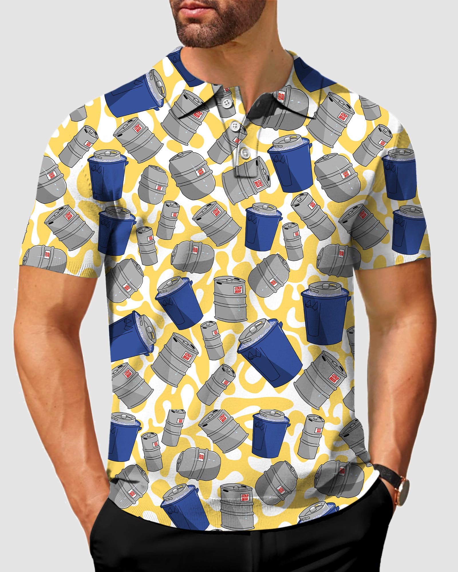 Men's Kegs Designer style Polo