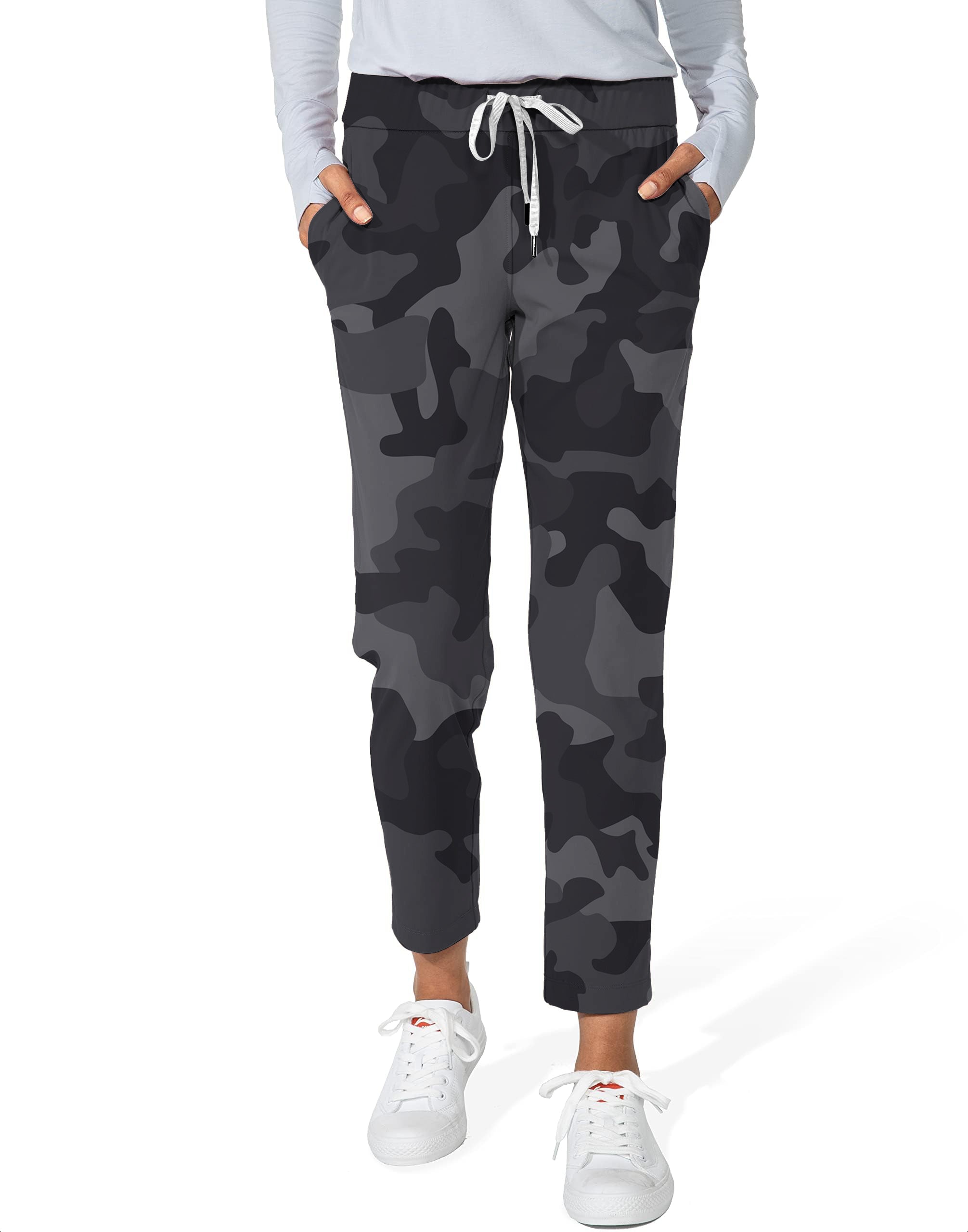 Ghost Camo-Women's 7/8 Stretch Ankle Golf Pants
