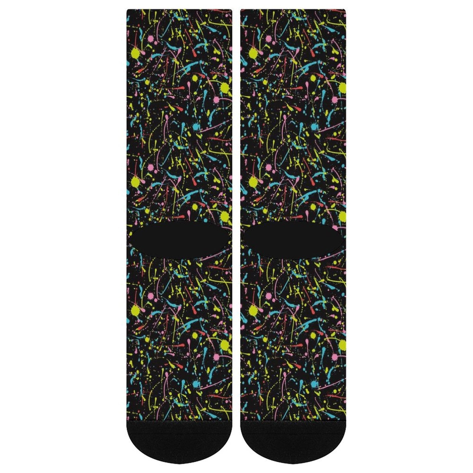 PAINT SPLATTER Prined socks Gifts for Men Women