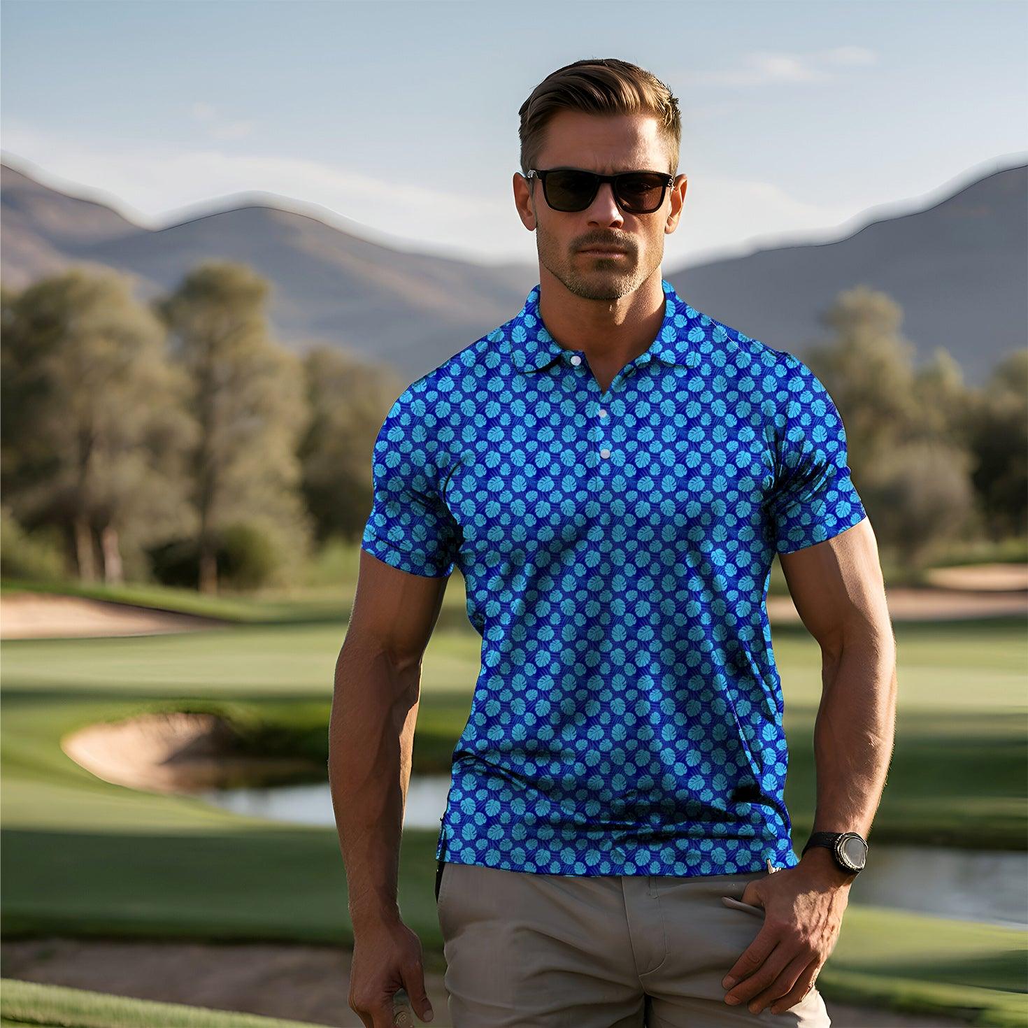 Men's Aloha Havana golf polo