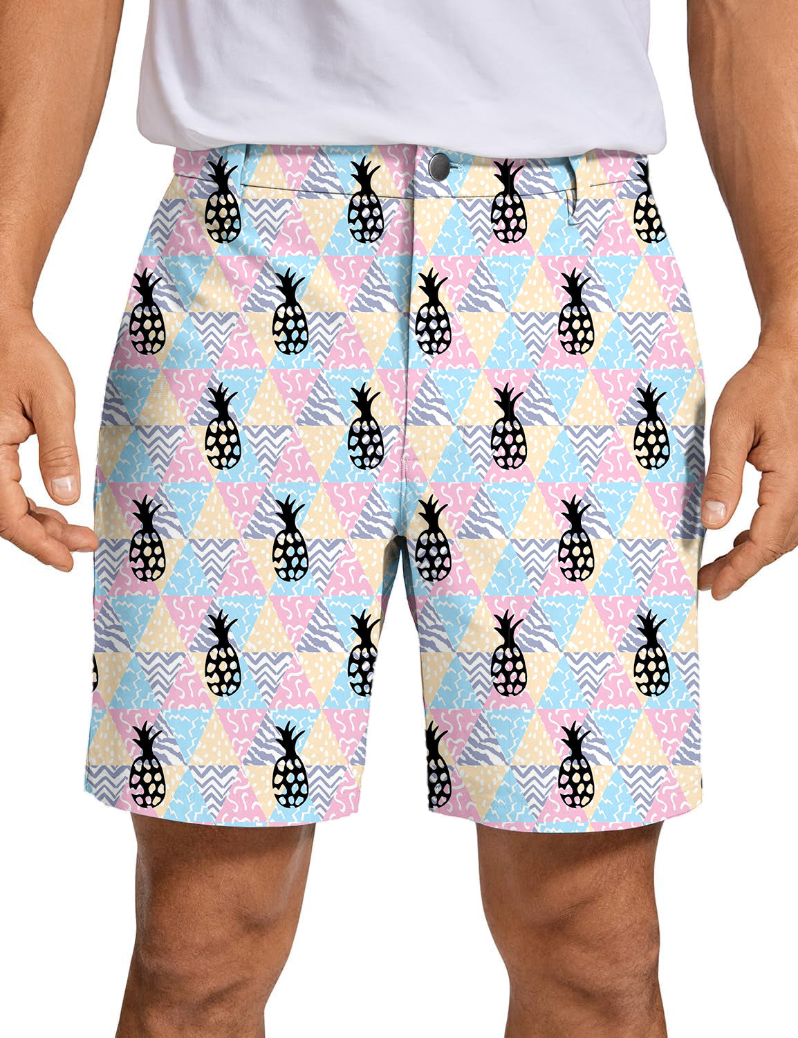 Men's Pineapple Paradise Golf Shorts