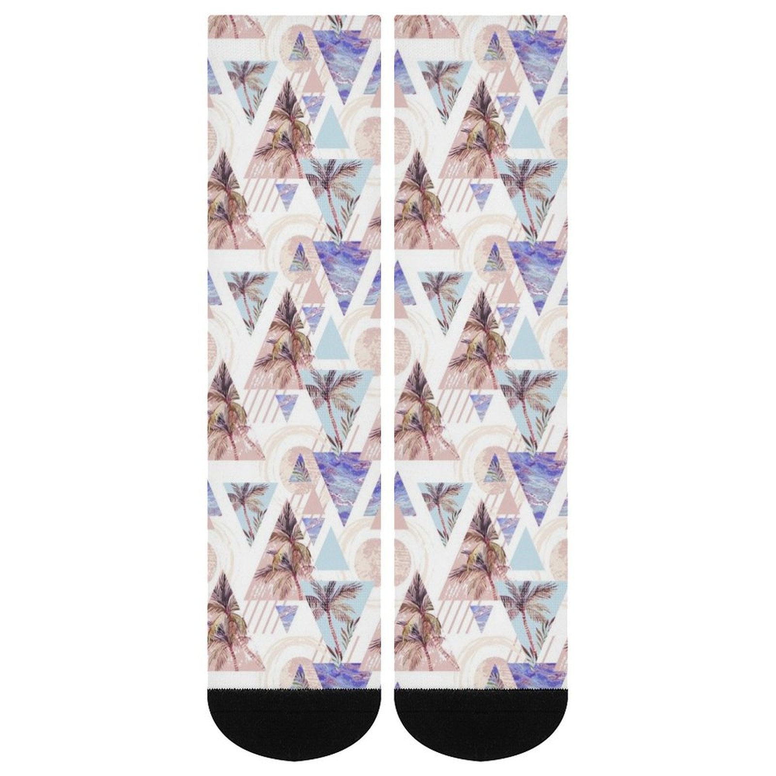 Cali Palm tree Prined socks Gifts for Men Women