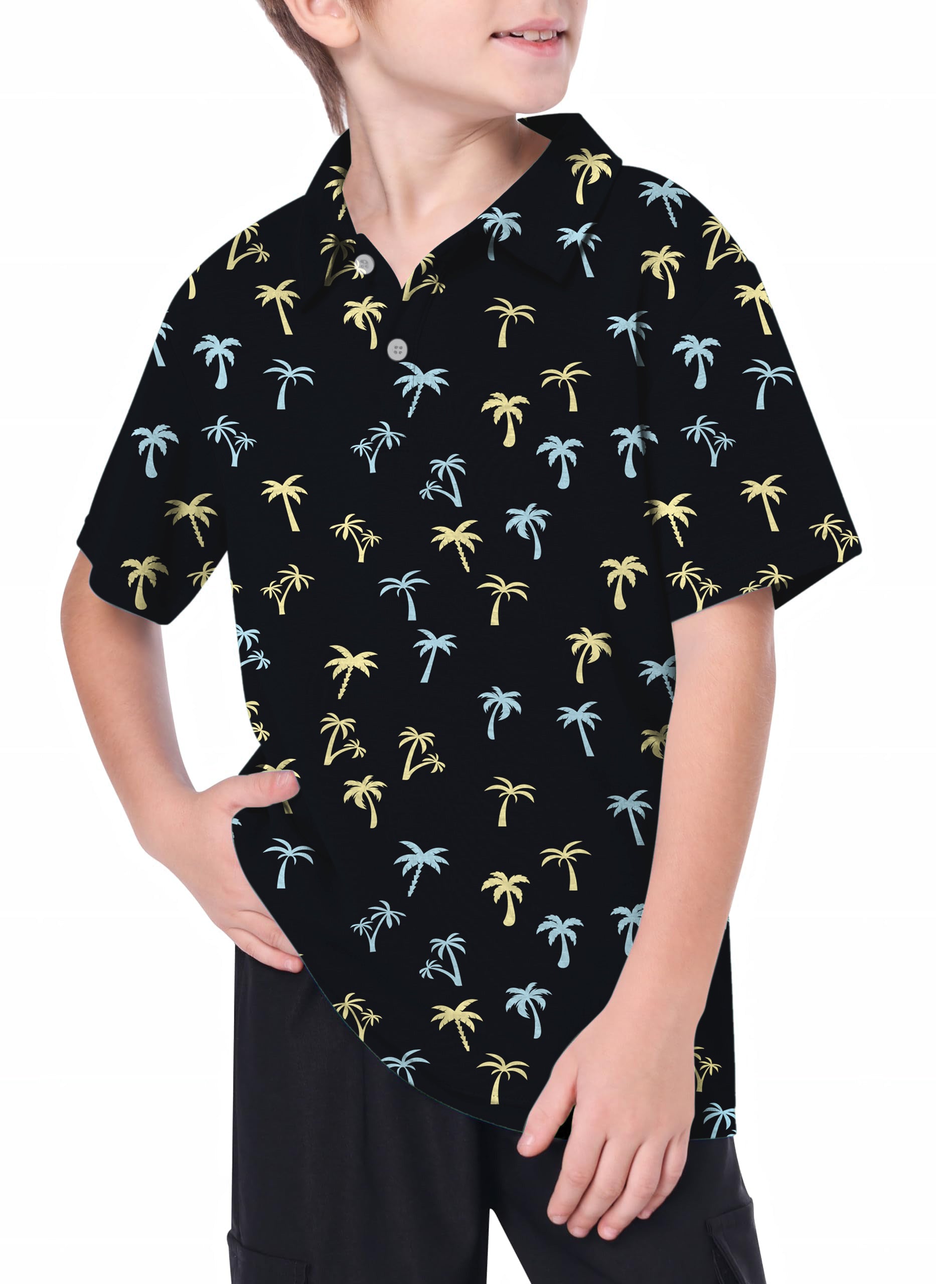 Youth Coconut Palms Golf Polo