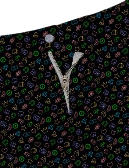 Men casino symbols seamless pattern Golf Shorts