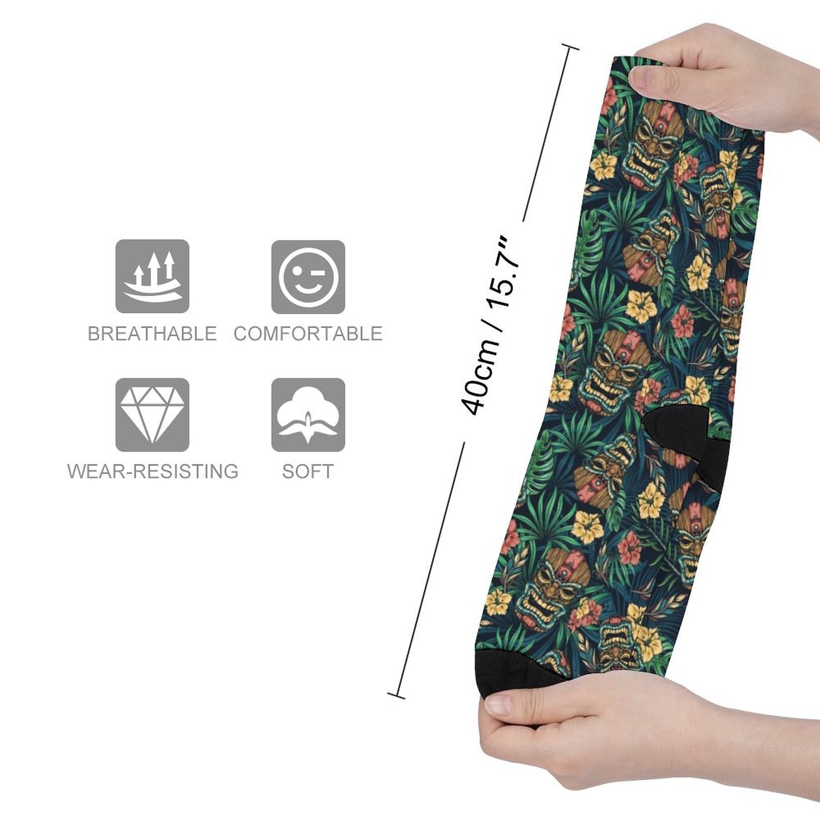 Masked Sacrifice Prined socks Gifts for Men Women