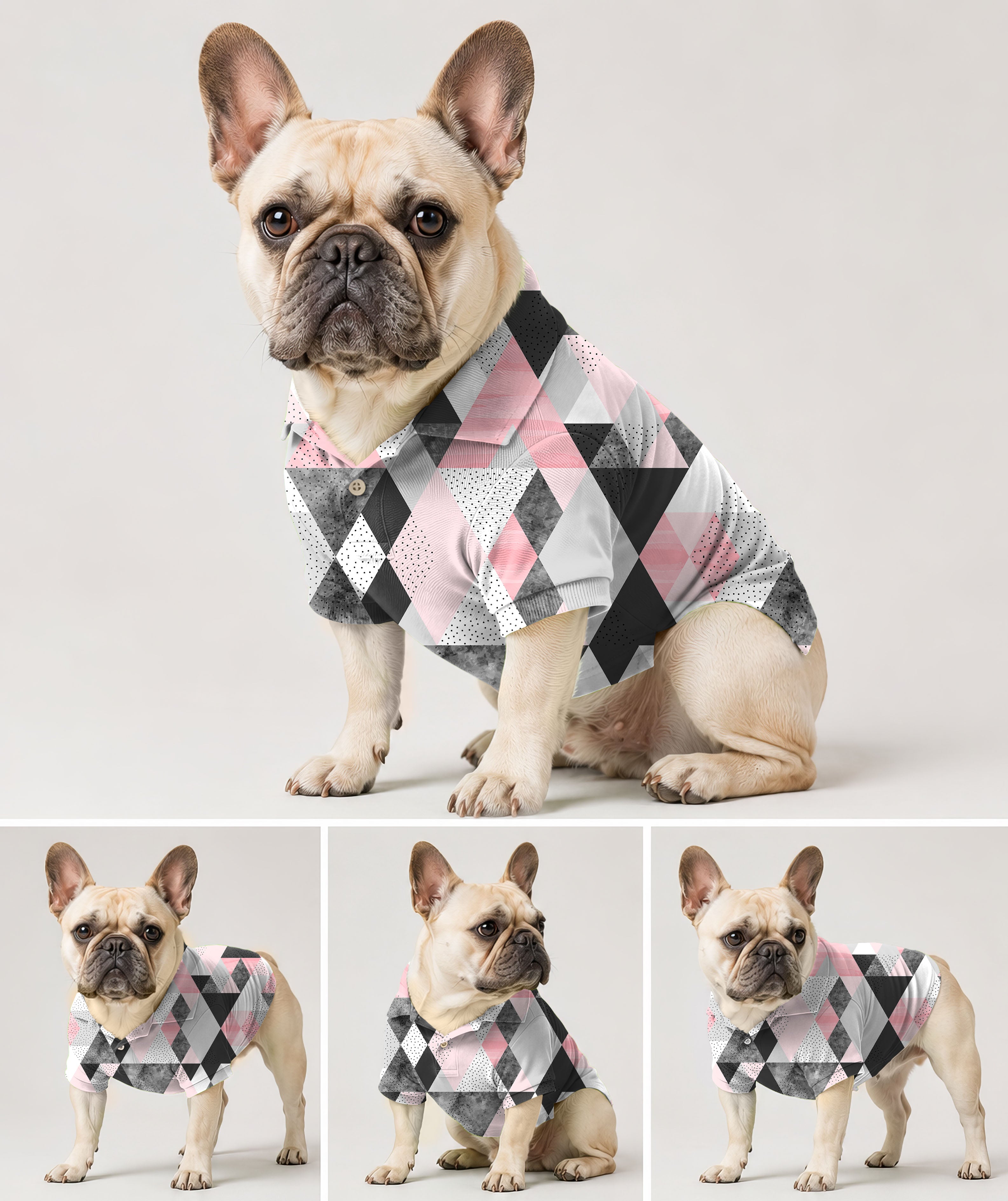 Dog's On Par golf polo