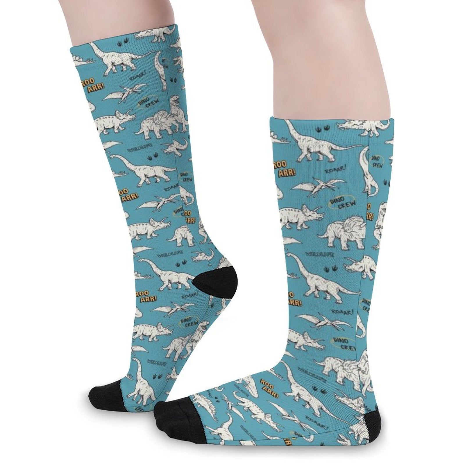 Dinosaurs rawr Prined socks Gifts for Men Women