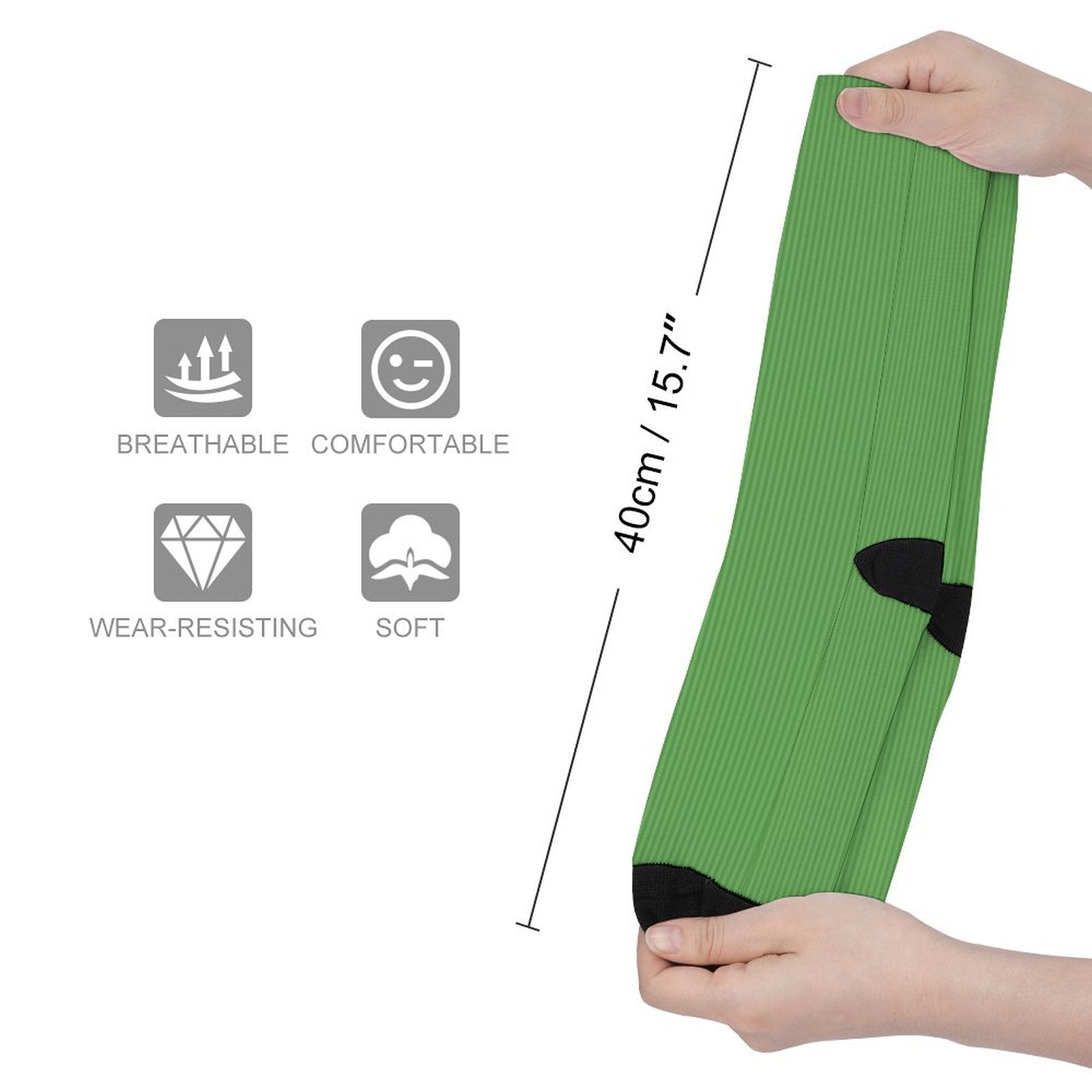 green ball Prined socks Gifts for Men Women