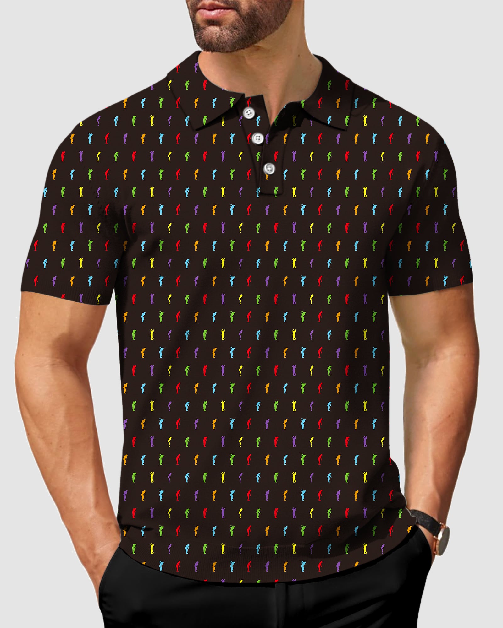 Men's Golf Swing Golf Polo