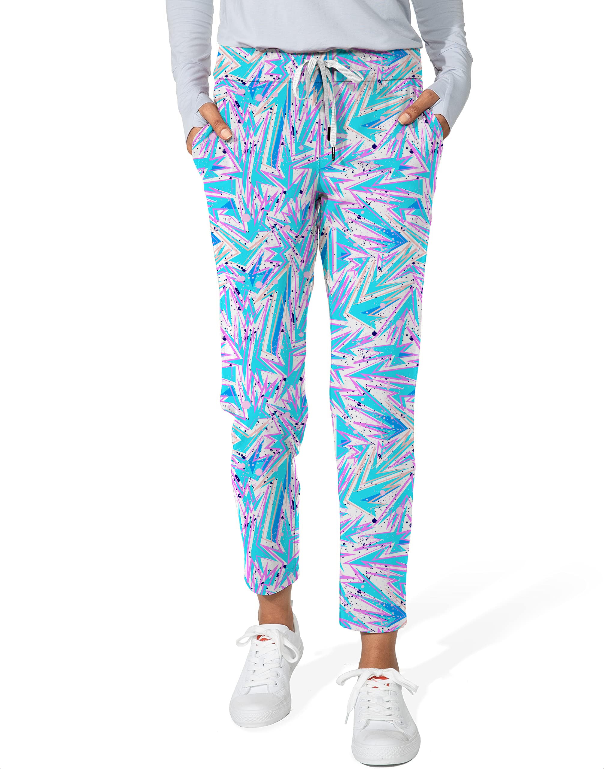 Kapow Women's 7/8 Stretch Ankle Golf Pants