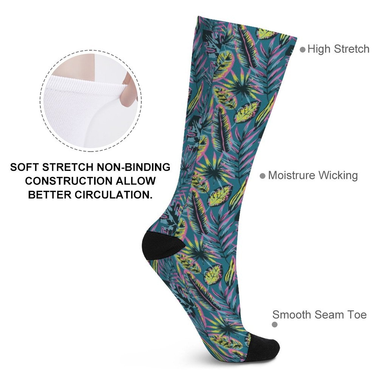 Modern Tropics Prined socks Gifts for Men Women