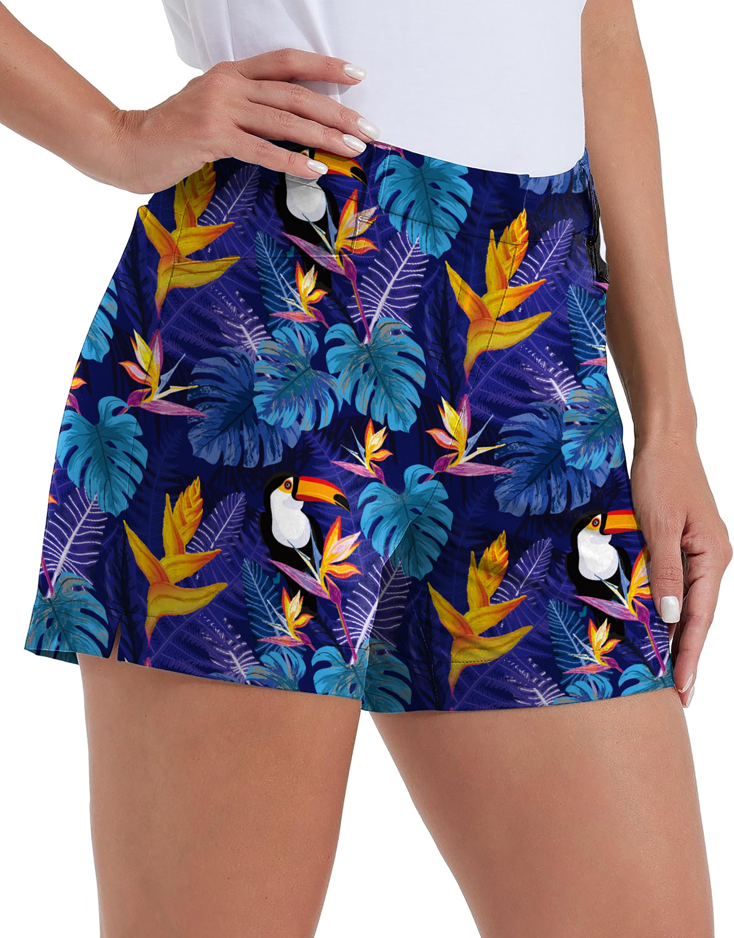 Toucan Polo Own Logo 4.5/7/10 Golf Shorts Quick-Drying Woman Outdoor Casual Shorts With Pockets Waterproof