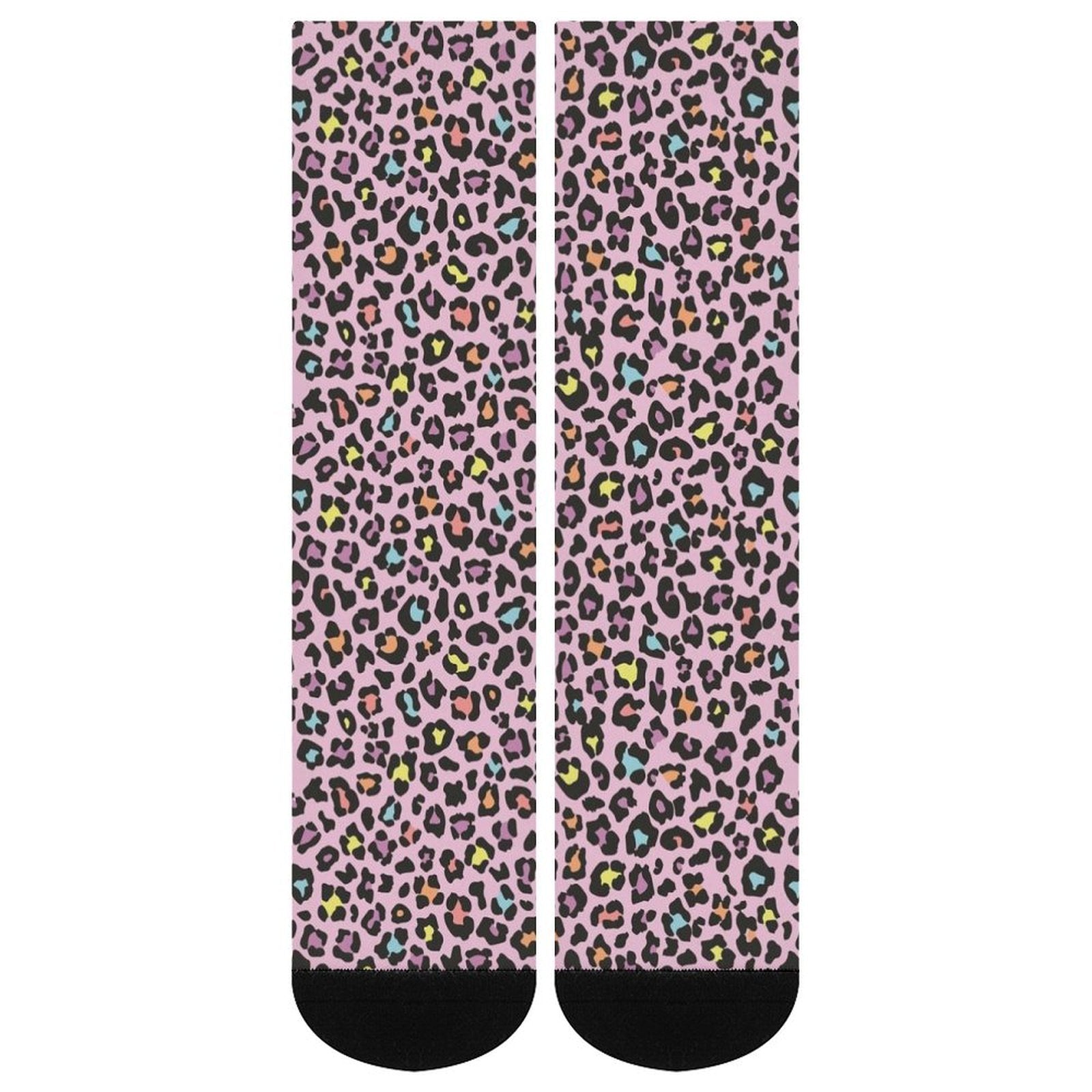 Leopard Prined socks Gifts for Men Women