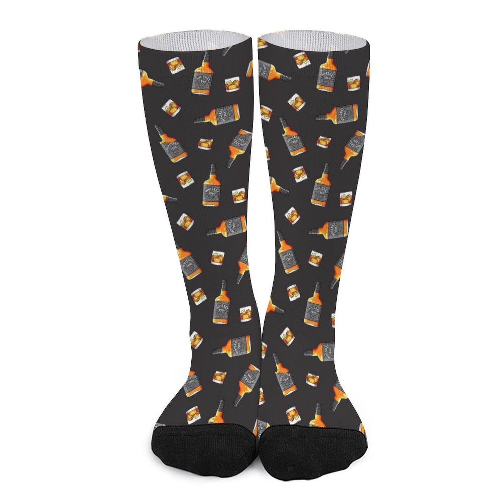 Whiskey 1866 Prined socks Gifts for Men Women