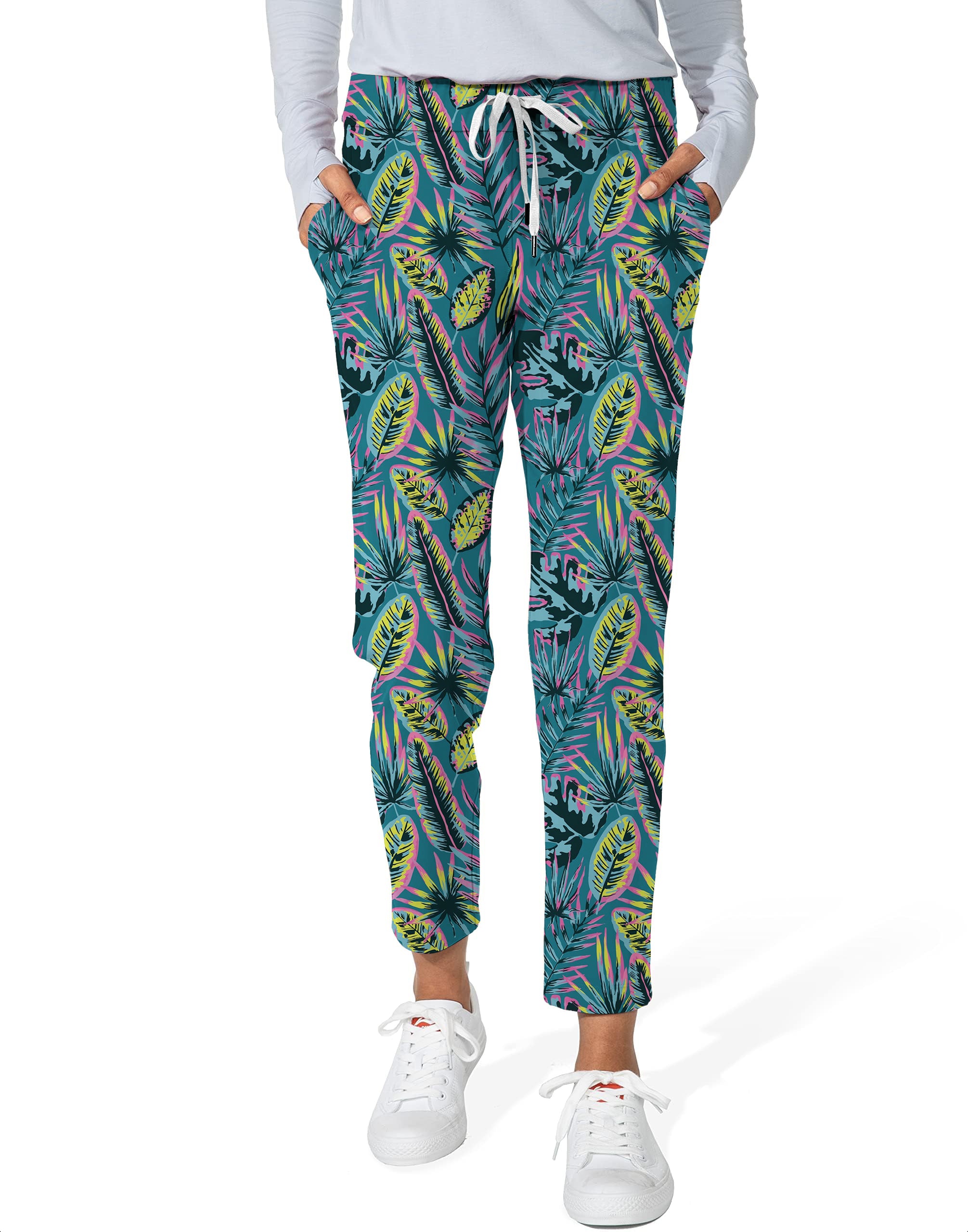 Modern Tropics-Women's 7/8 Stretch Ankle Golf Pants