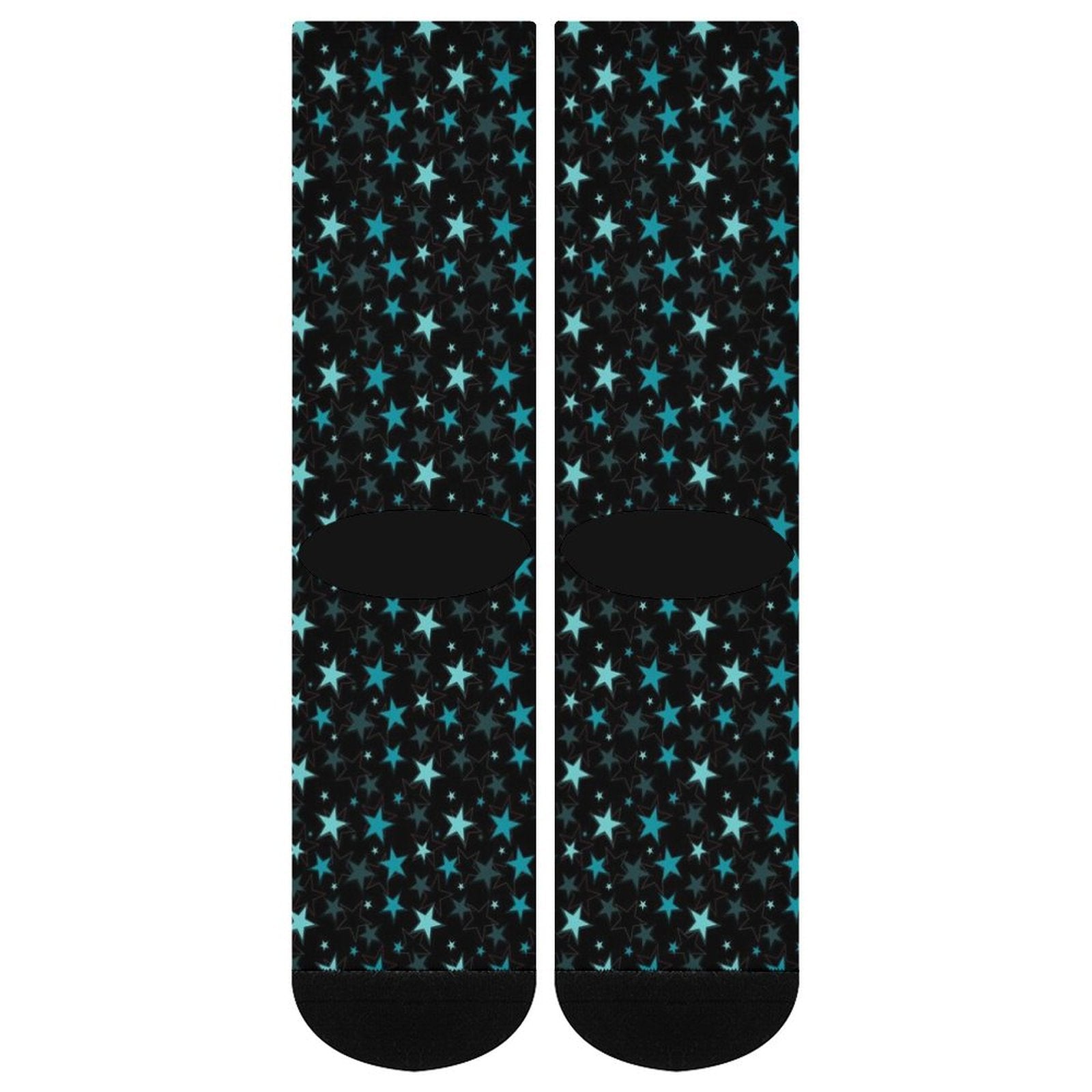 neon star Prined socks Gifts for Men Women