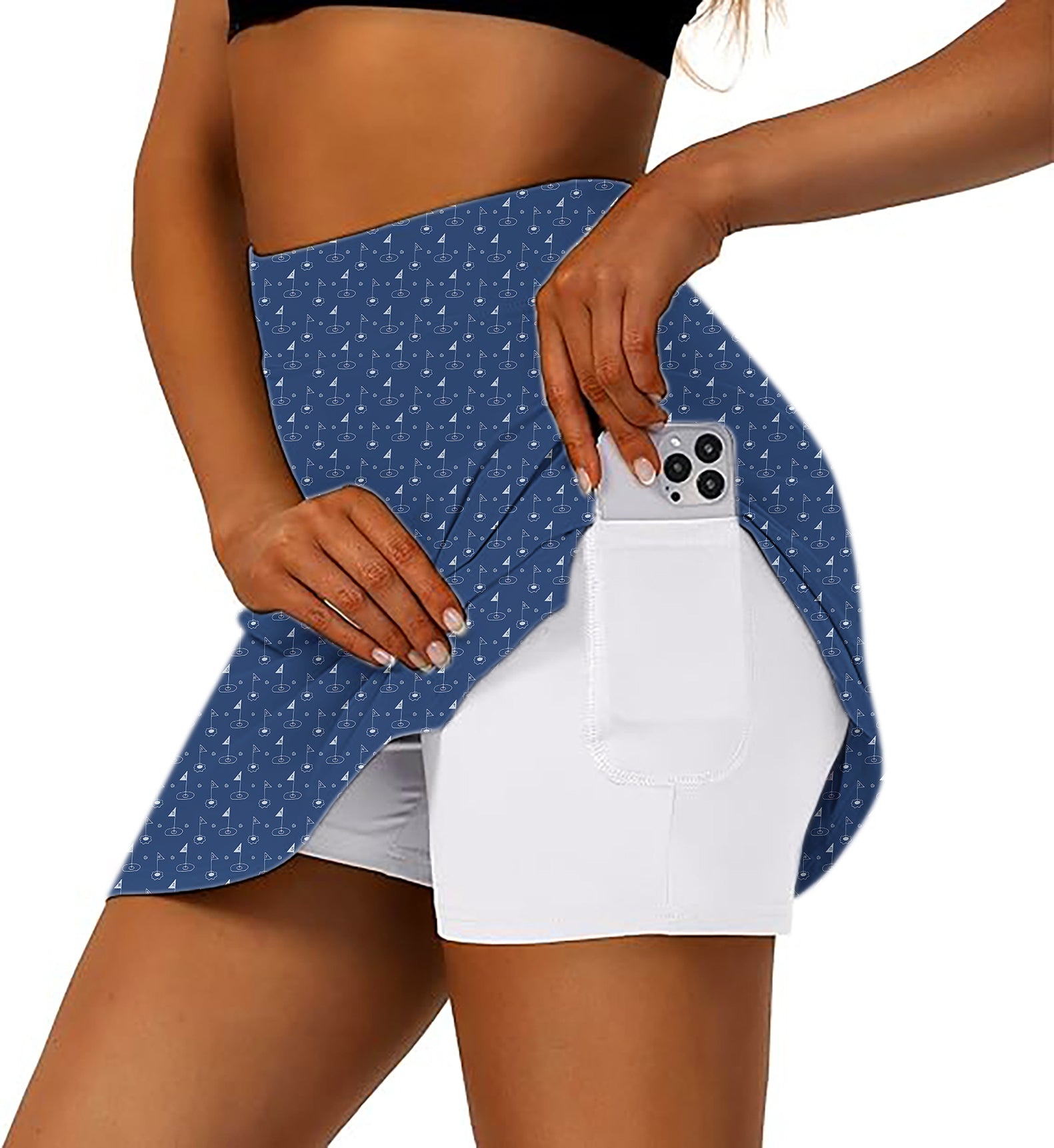 Hitting the Links Golf Women's Athletic Golf Skorts Flared Skirts