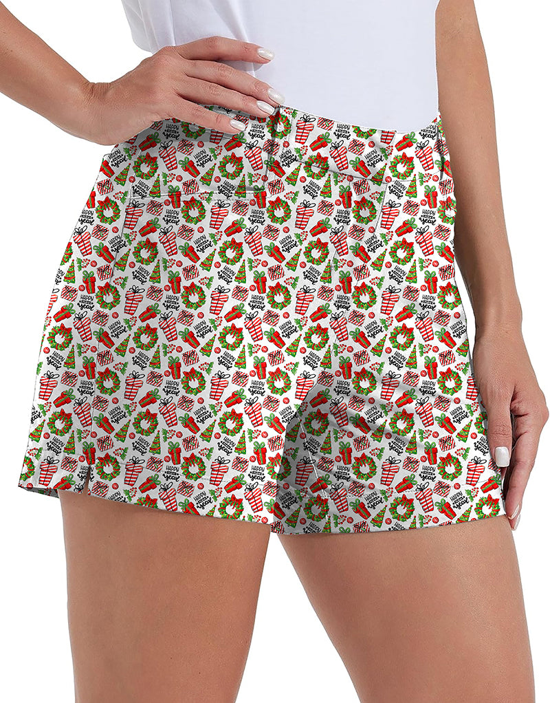 Merry christmas gift Polo Own Logo 4.5/7/10 Golf Shorts Quick-Drying Woman Outdoor Casual Shorts With Pockets Waterproof