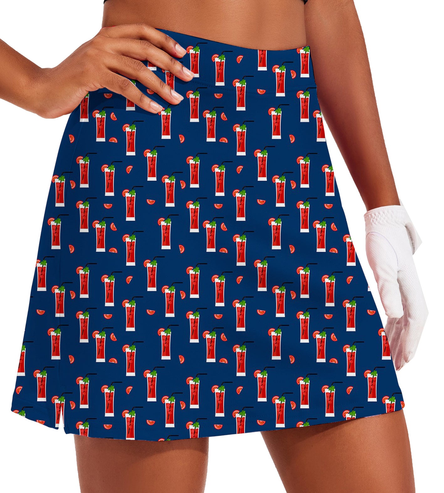 Women's Bloody Mary Golf Skirts Inner Shorts Pocket