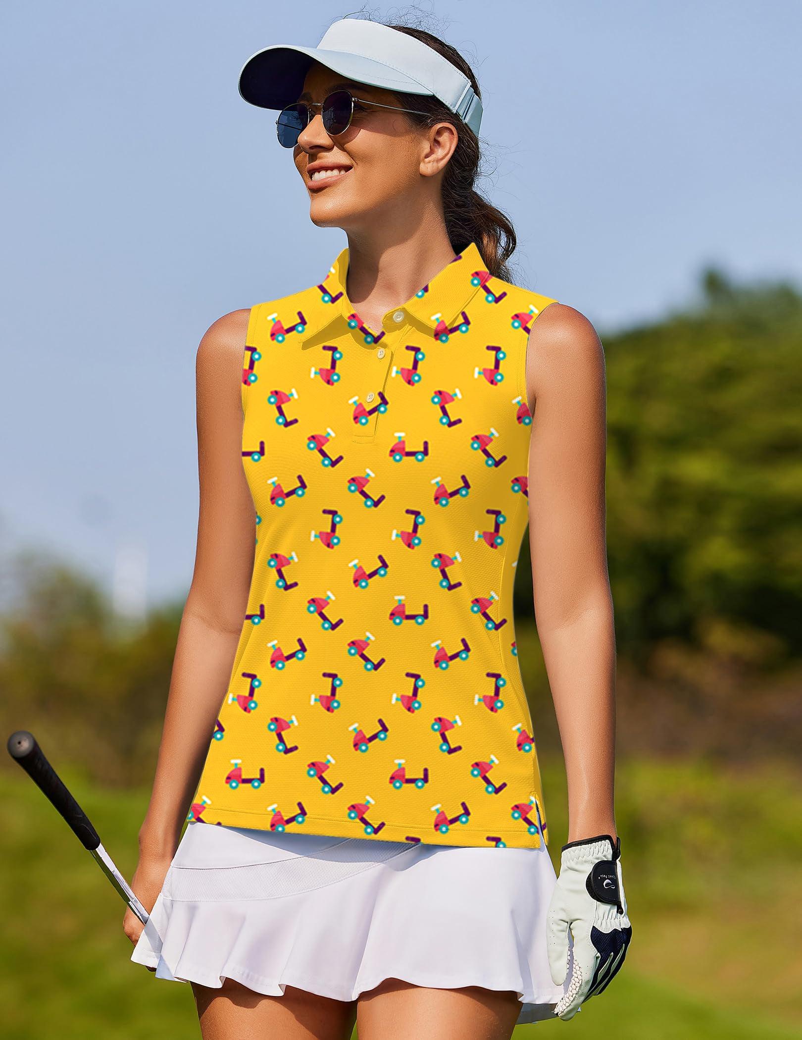 Helicopter-Women's golf Sleeveless shirt