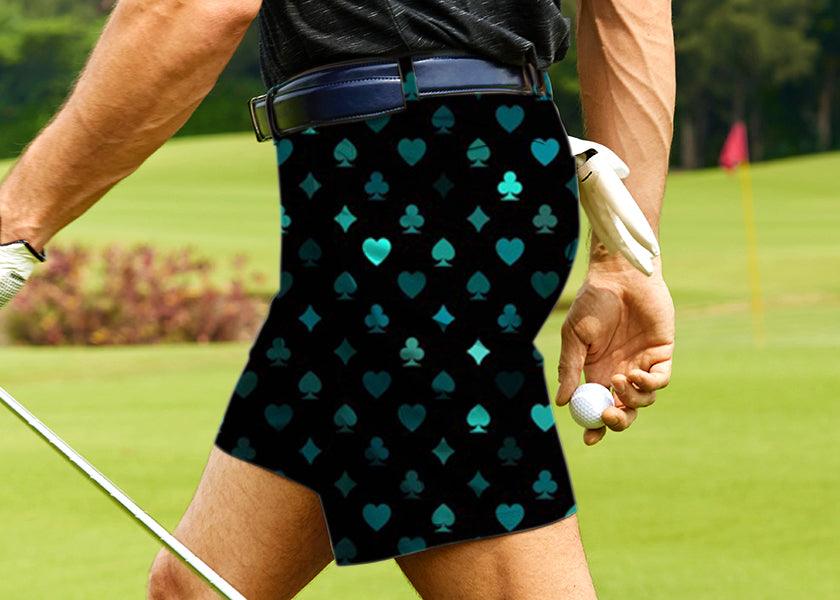 Men Suited Up Golf Shorts