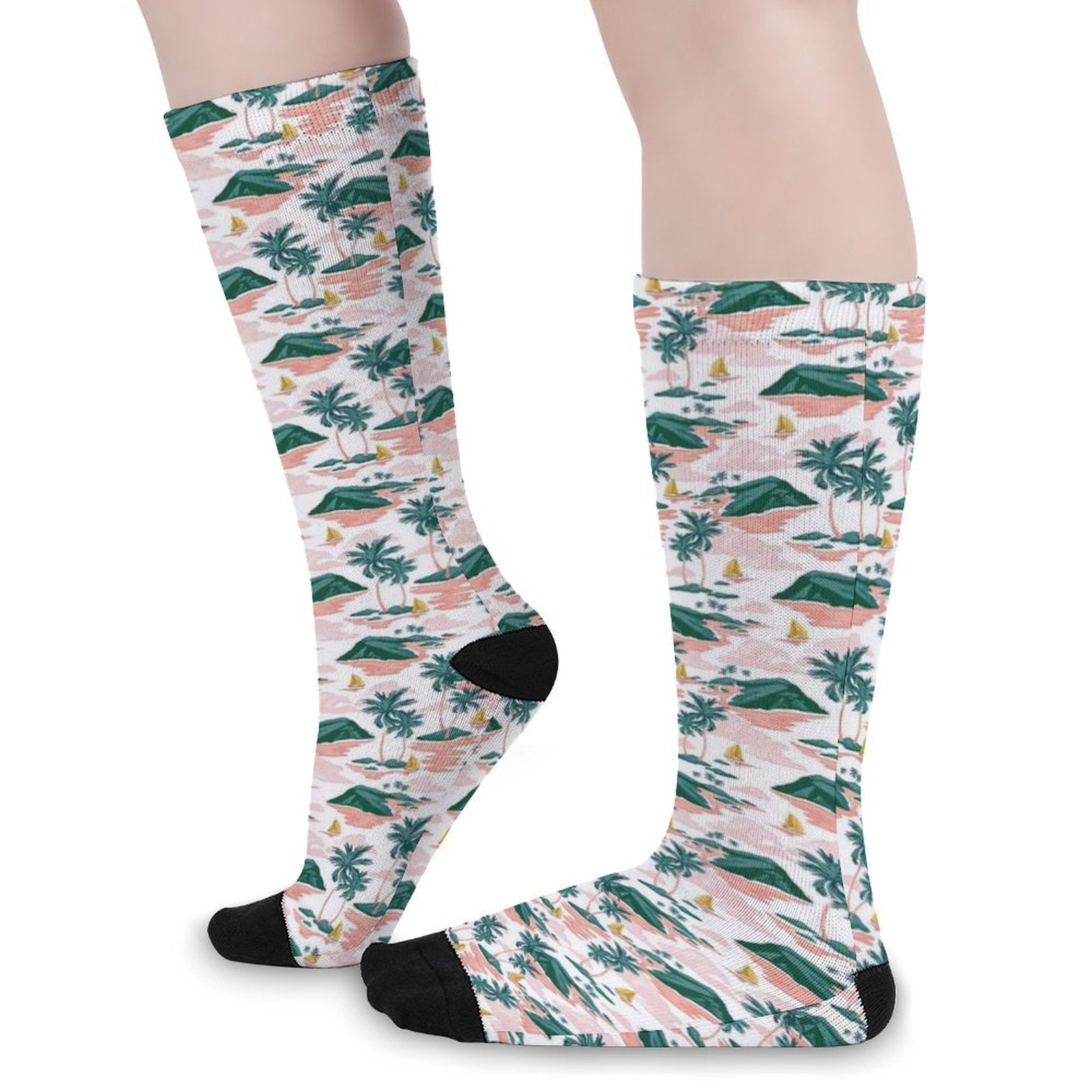 Paradise Island Prined socks Gifts for Men Women