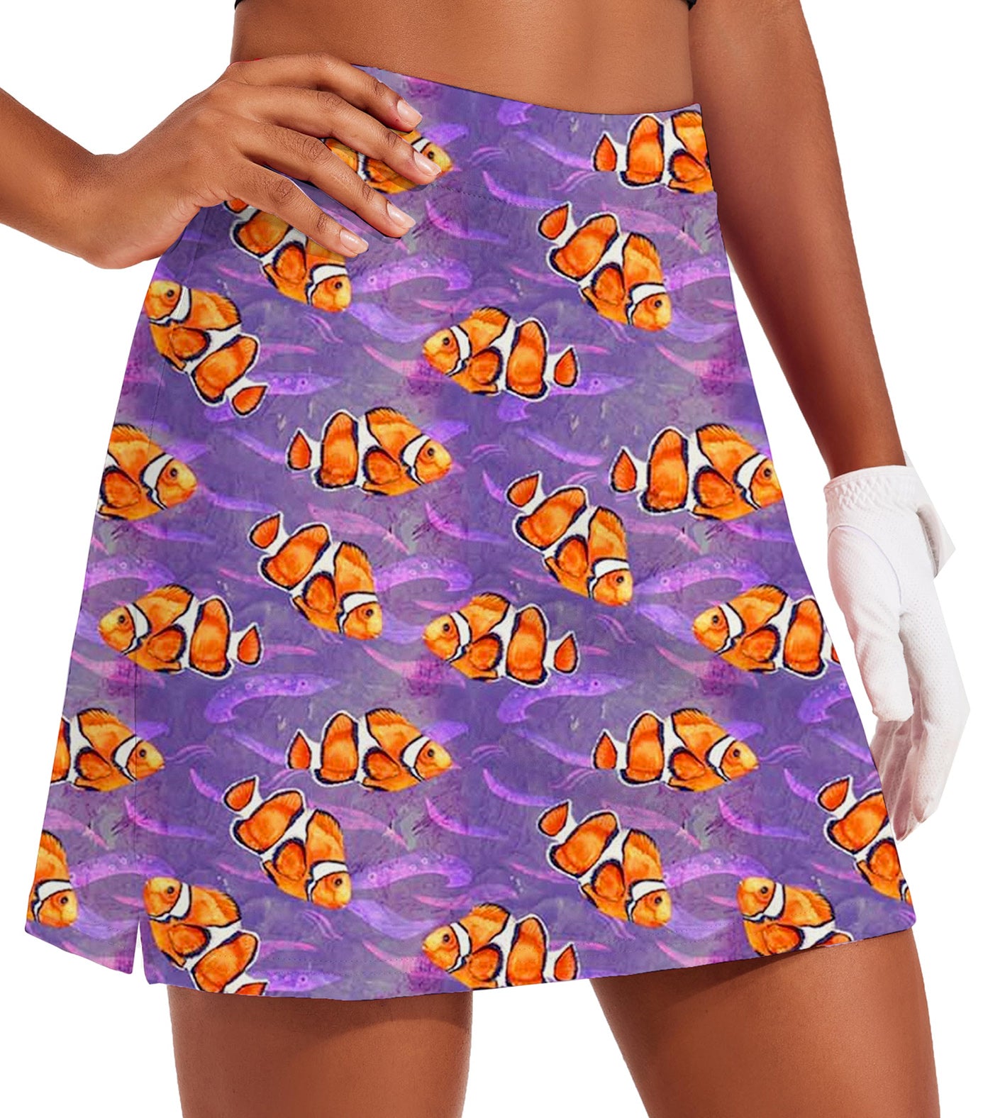 Women's Nemo fis Golf Skirts Inner Shorts Pocket