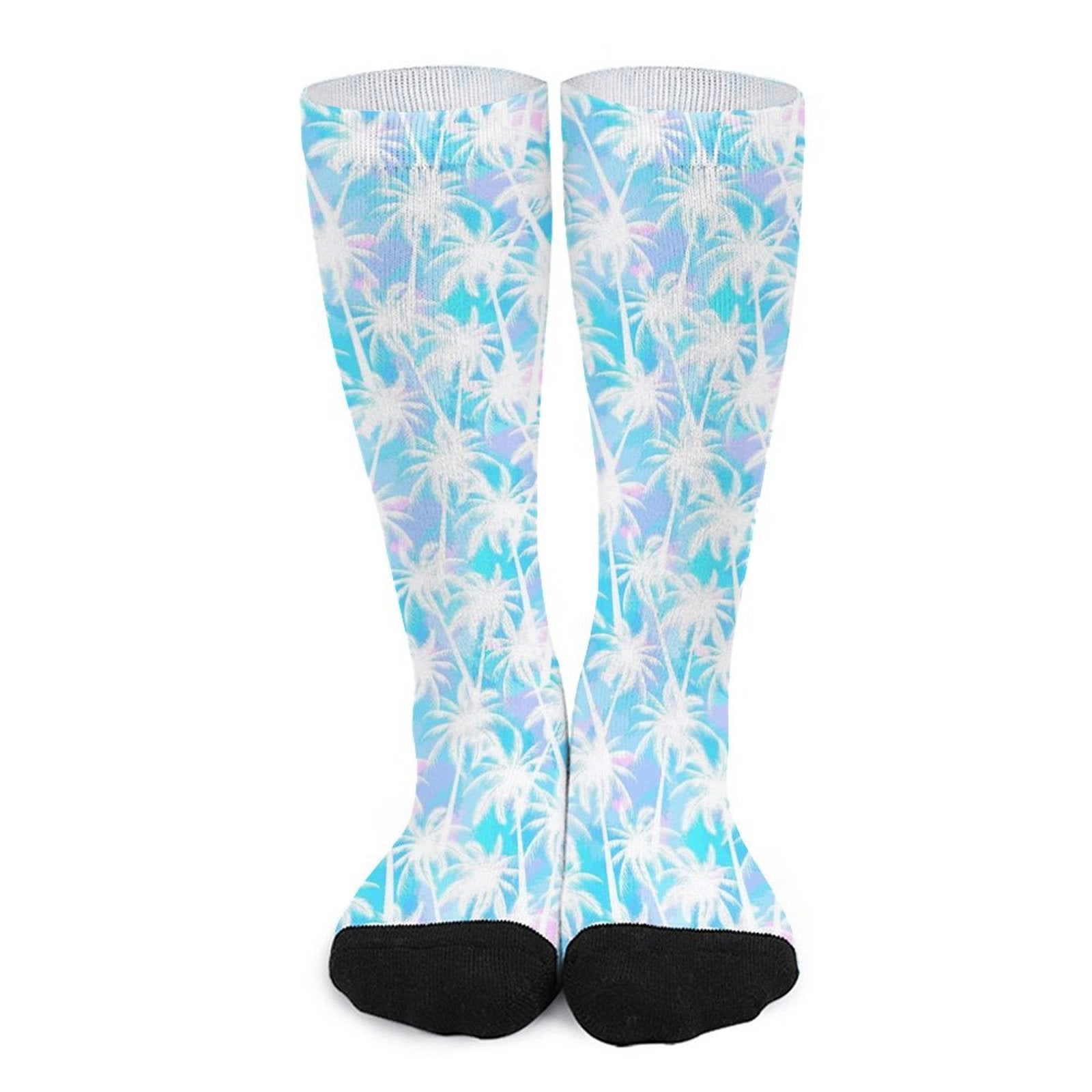 Jungle Palm tree Prined socks Gifts for Men Women