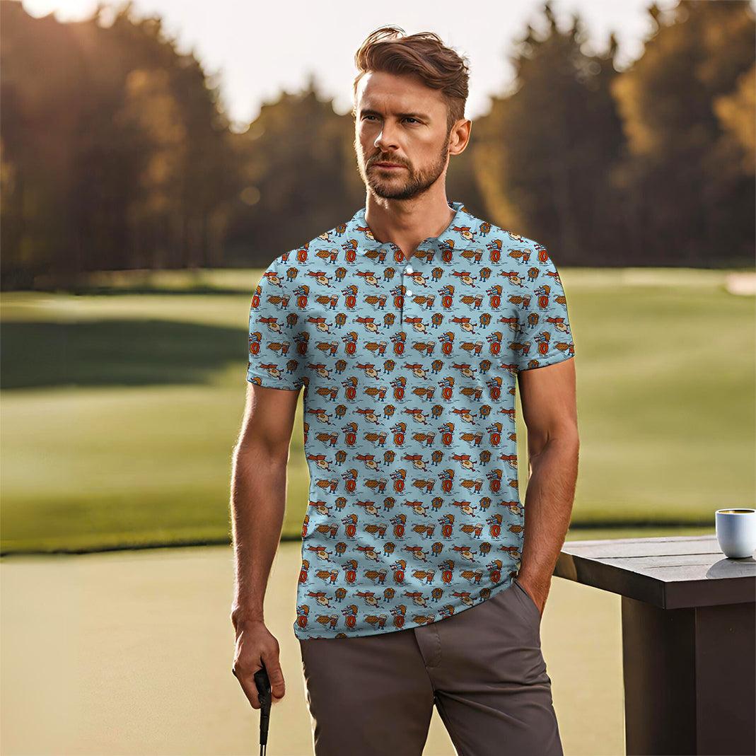 Men's Breakfast Brawl golf polo