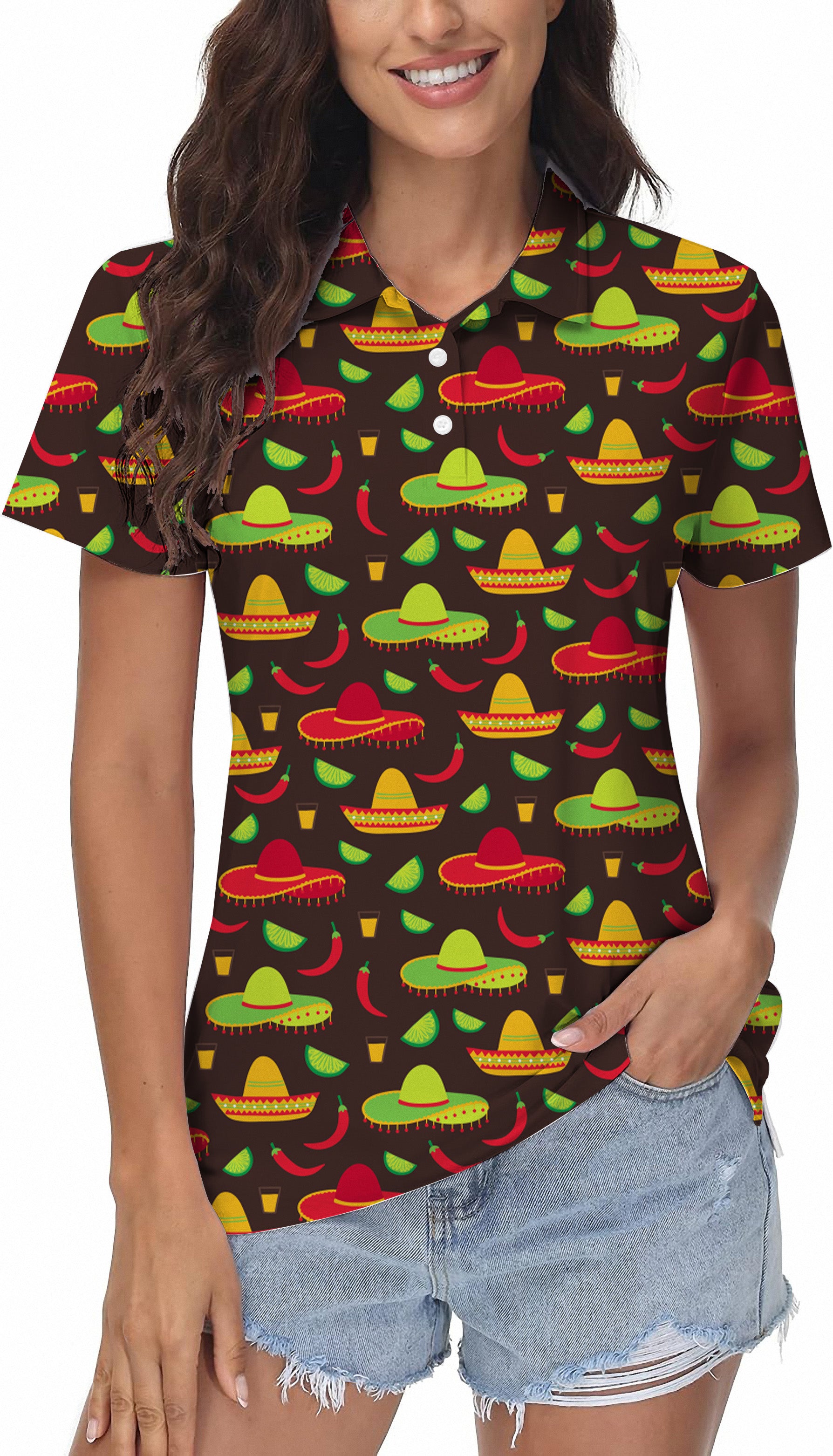 Taco Tuesday Women's Golf Polo